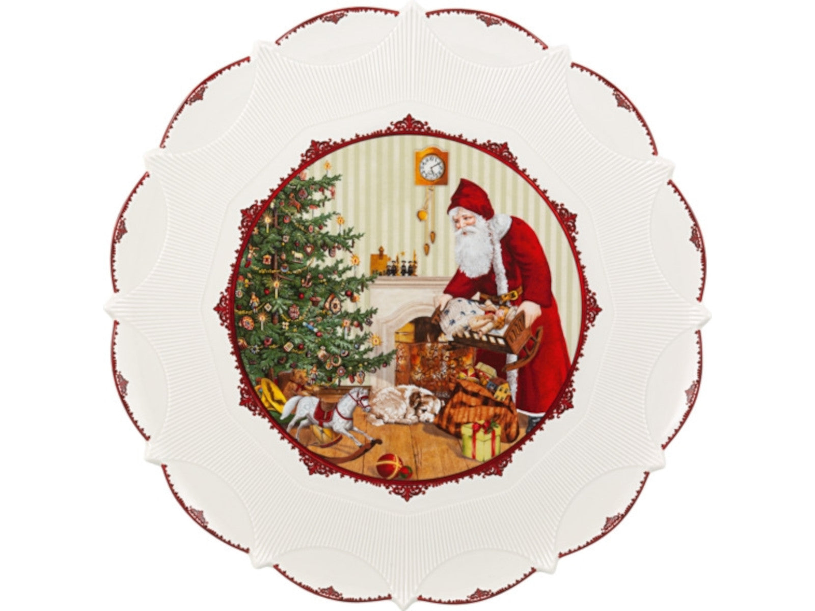 Villeroy & Boch Toy's Fantasy Gebäckt. gr. Santa bringt Geschenke Freisteller 1