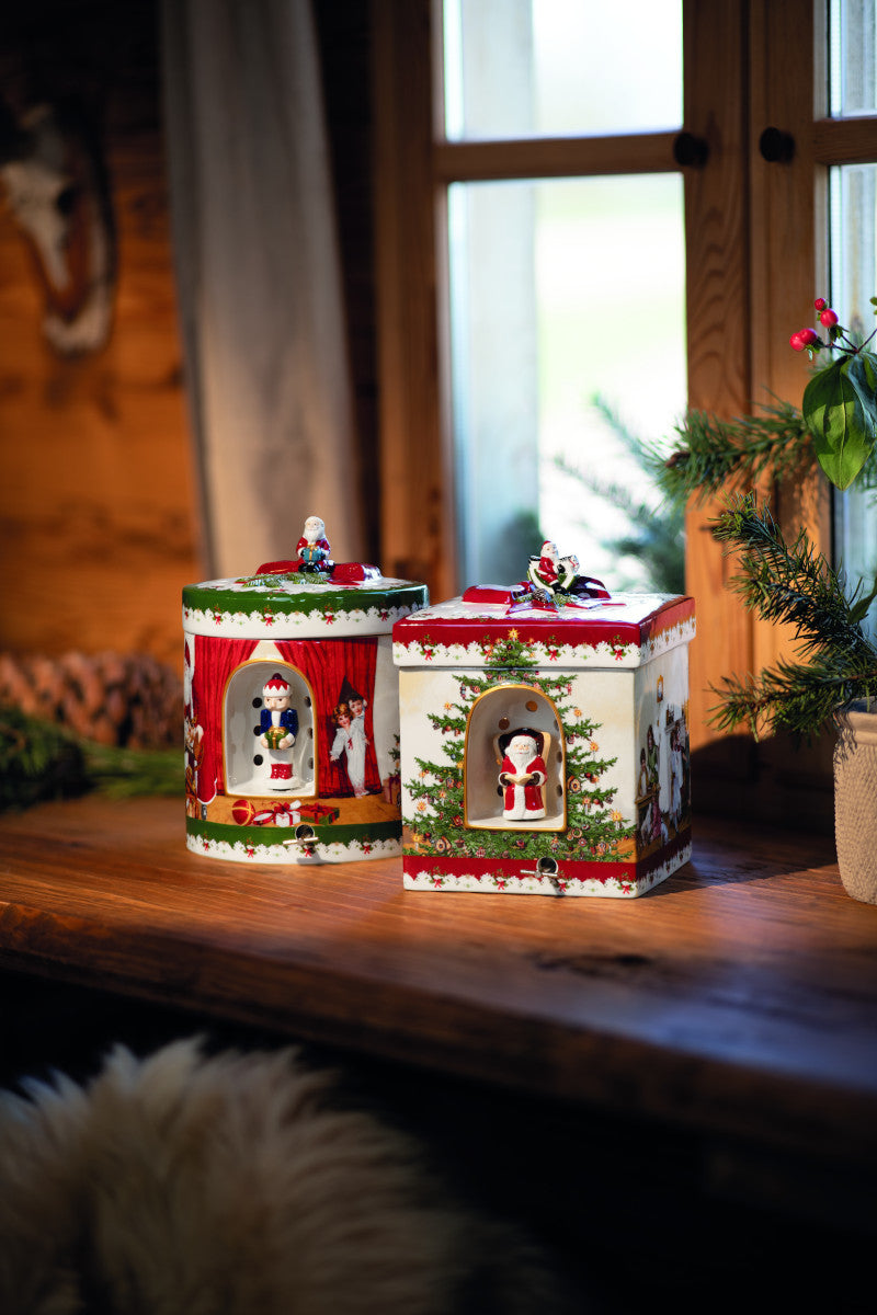 Villeroy & Boch Christmas Toys Spieluhr Paket rund Santa b.Gesch. Lifestyle 3