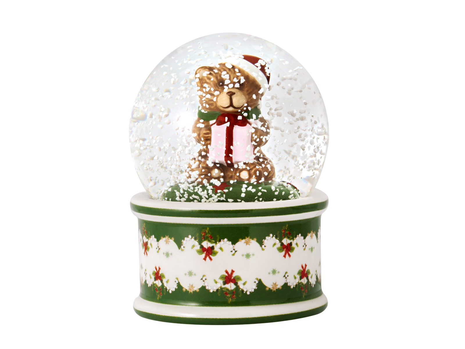 Villeroy & Boch Christmas Toys Schneekugel klein Bär Freisteller 1