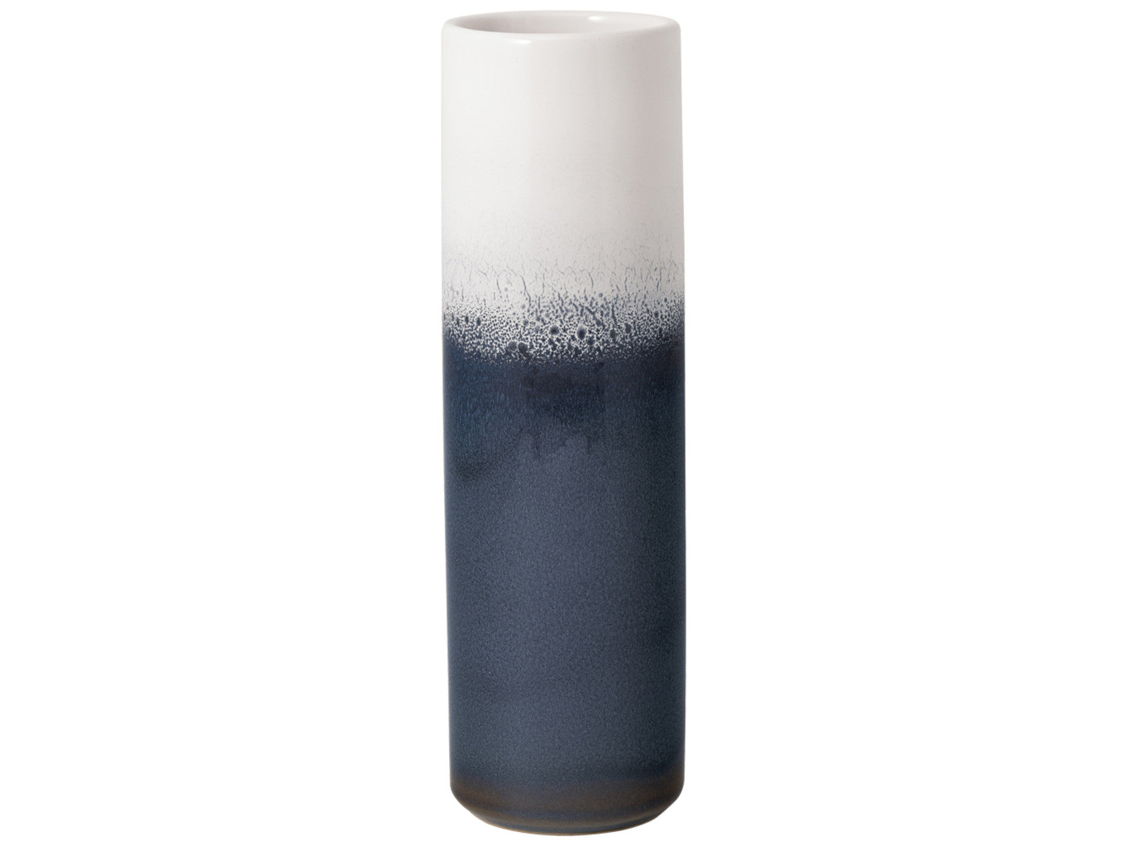 Villeroy & Boch Lave Home Vase Cylinder bleu gross 25 cm Freisteller