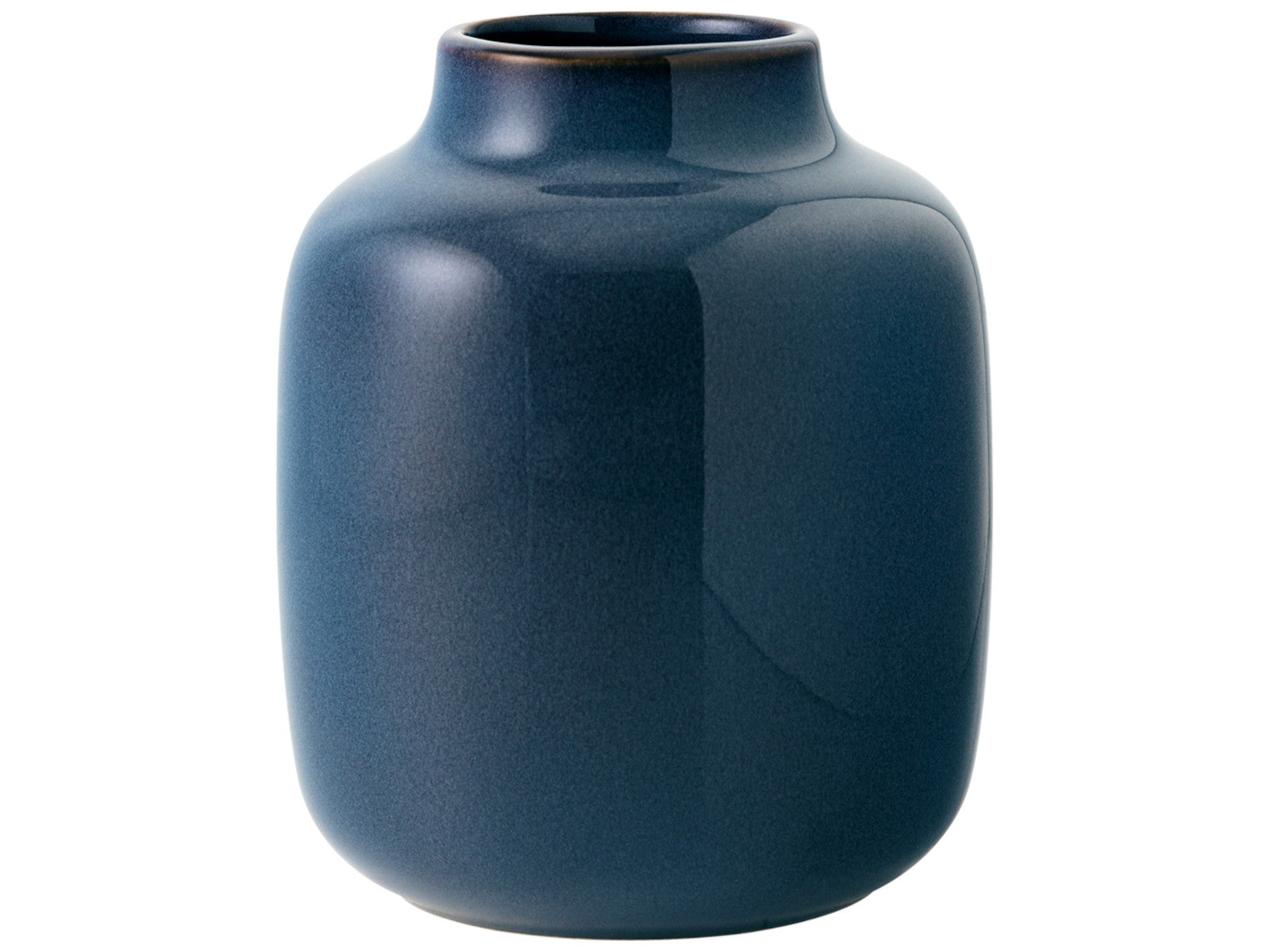 Villeroy & Boch Lave Home Vase Nek bleu uni kl. 12,7x12,7x15,3 cm Freisteller