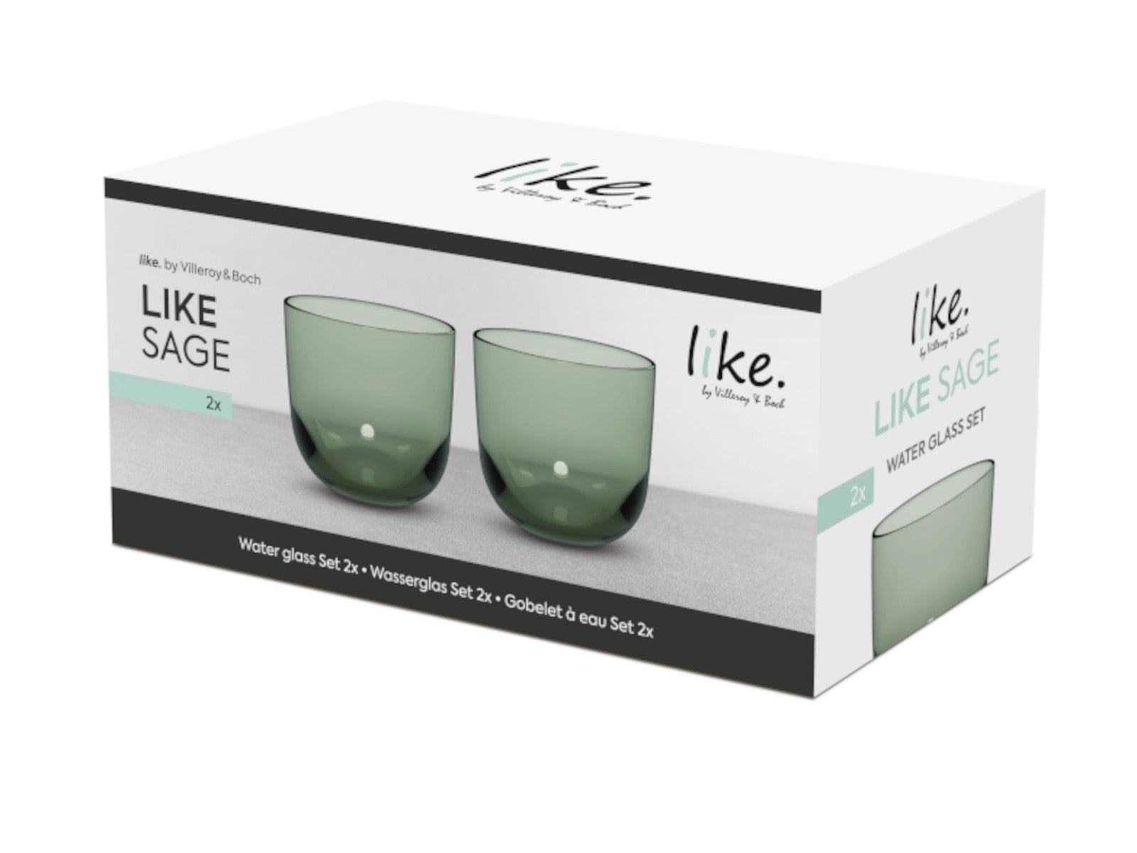 like. by Villeroy & Boch like. by Sage Wasserglas Set 2tlg Freisteller 2