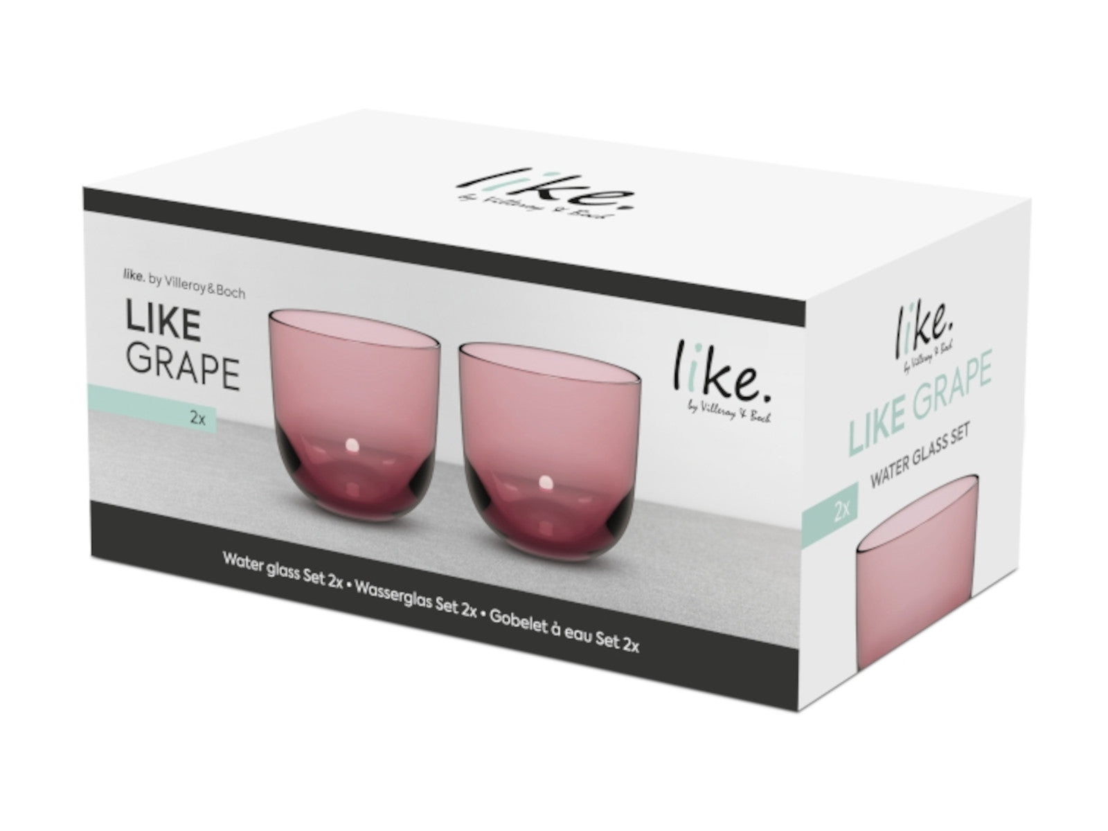 like. by Villeroy & Boch like. by Grape Wasserglas Set 2tlg Freisteller 2