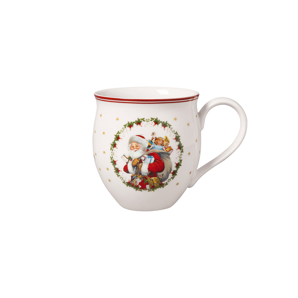 Villeroy & Boch Toy's Delight Becher mit Henkel Santa & Engel Freisteller