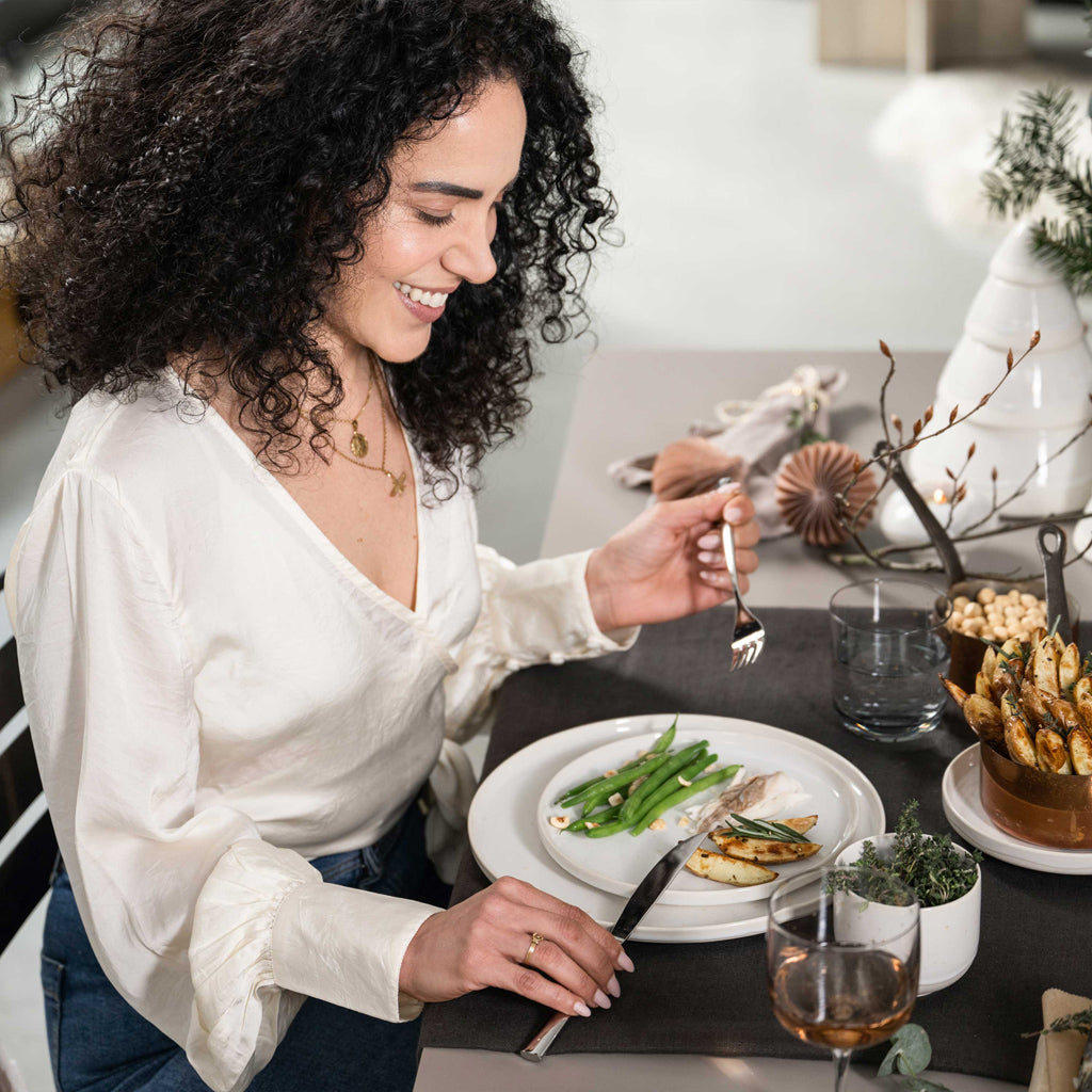 like Villeroy & Boch Winter Glow Schale flach klein 17cm Lifestyle