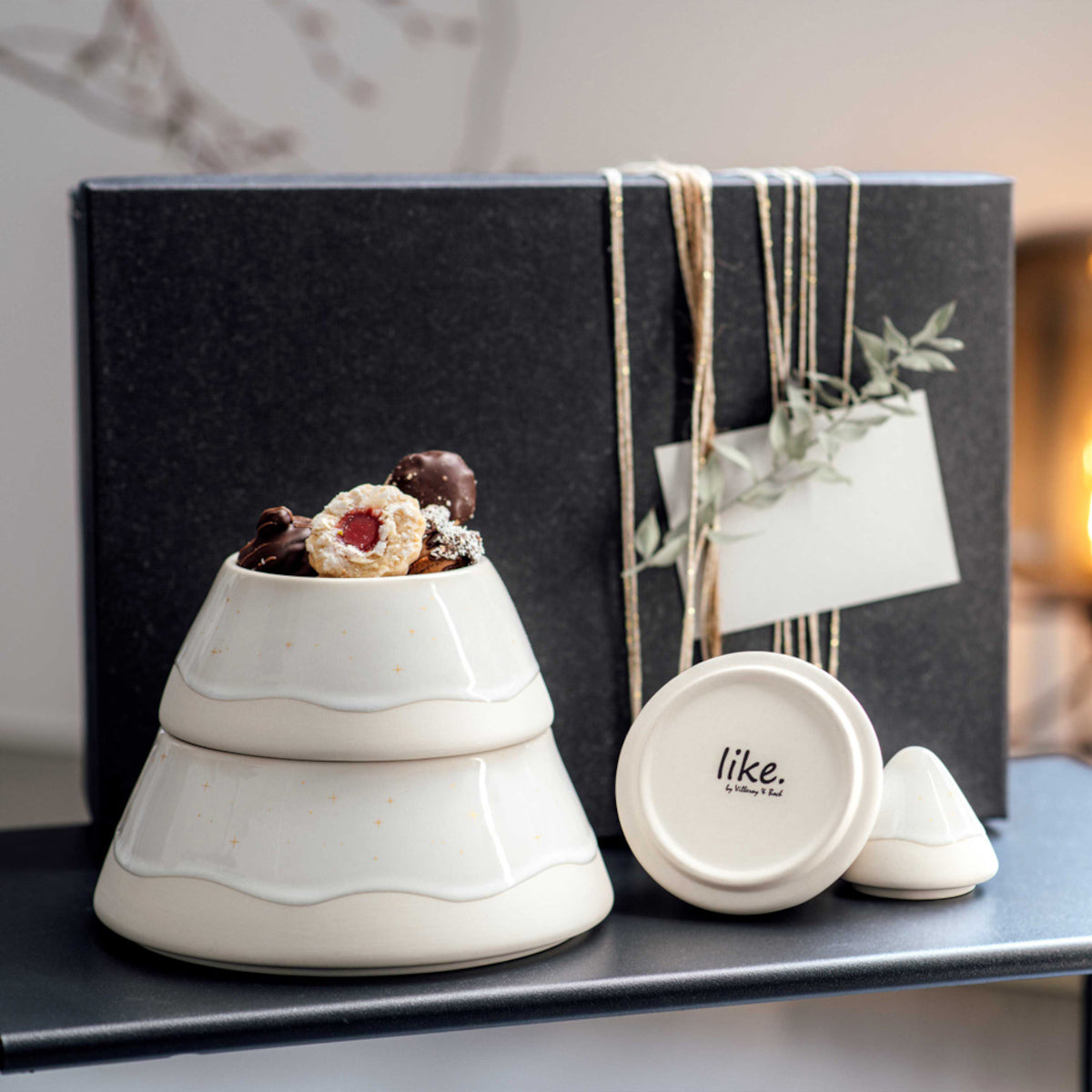 like Villeroy & Boch Winter Glow Dose Baum Lifestyle 3