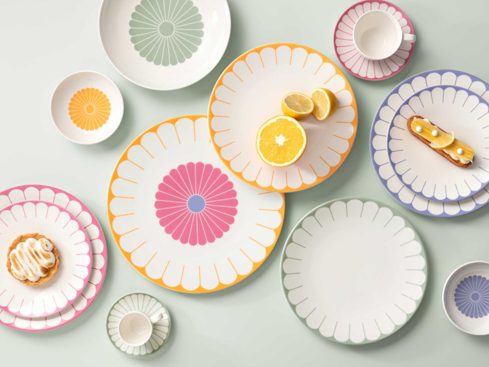 Villeroy & Boch Fleur couleur Speiseteller 26,5cm Set4 - Produktbild 7