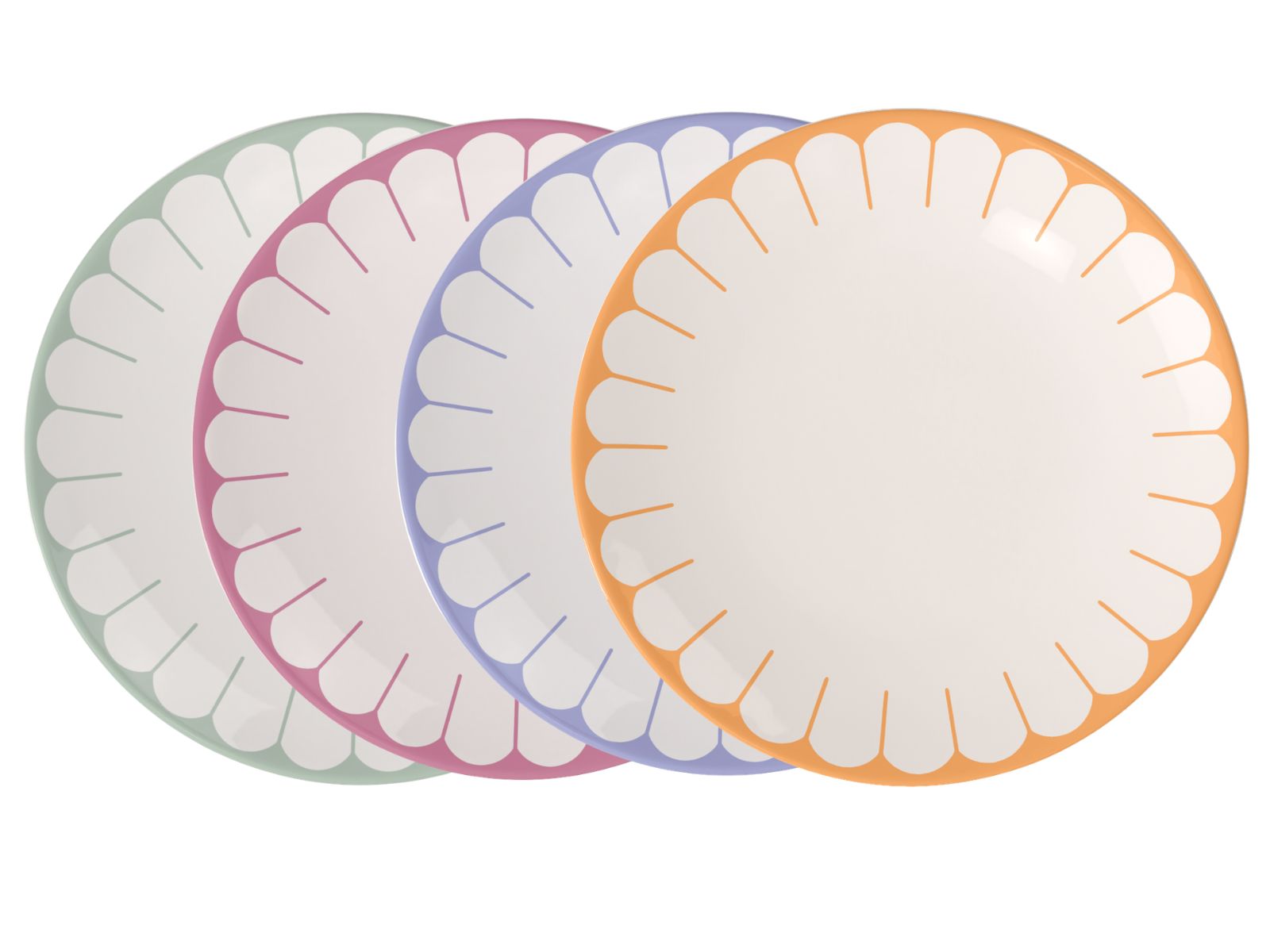 Villeroy & Boch Fleur couleur Frühstücks/Dessertteller 21cm Set4 - Produktbild 1