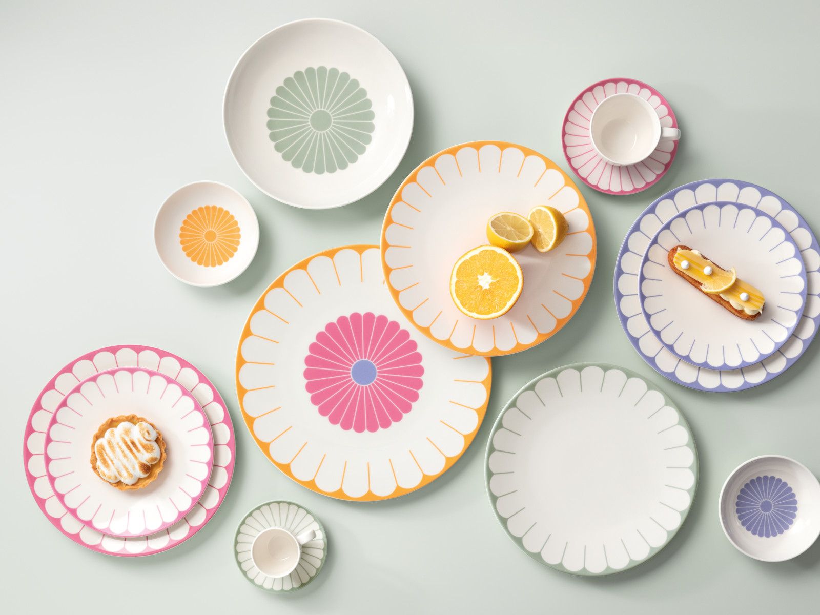 Villeroy & Boch Fleur couleur Frühstücks/Dessertteller 21cm Set4 - Produktbild 6