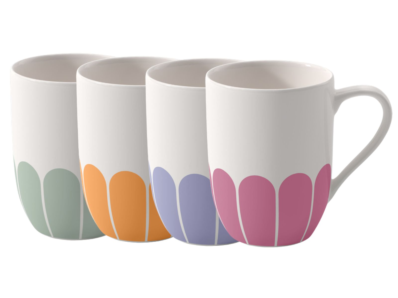 Villeroy & Boch Fleur Couleur Henkelbecher 0,29l Set4 - Produktbild 1