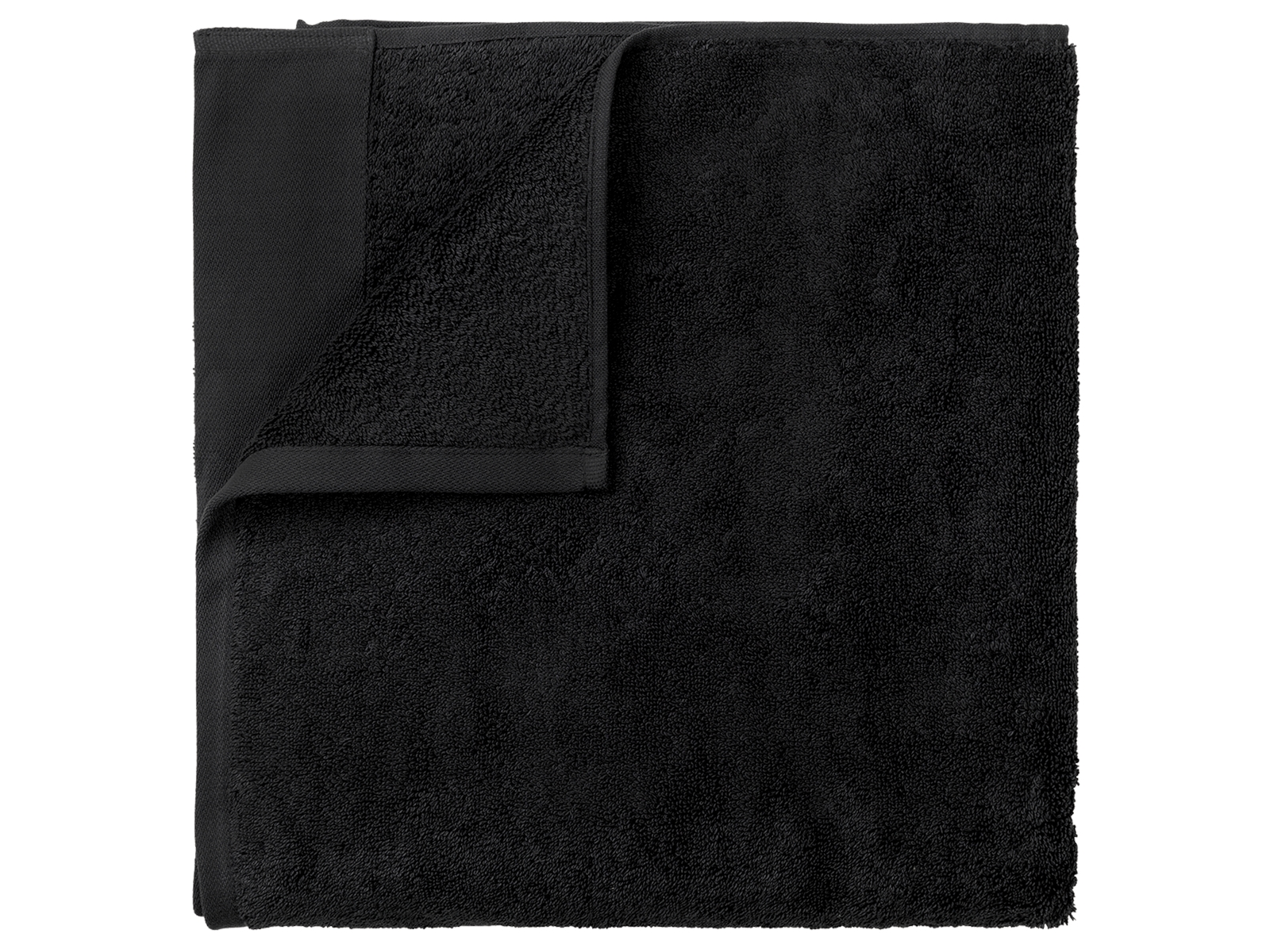 Blomus RIVA Gästehandtücher Black Set2 50 x 30 cm Freisteller