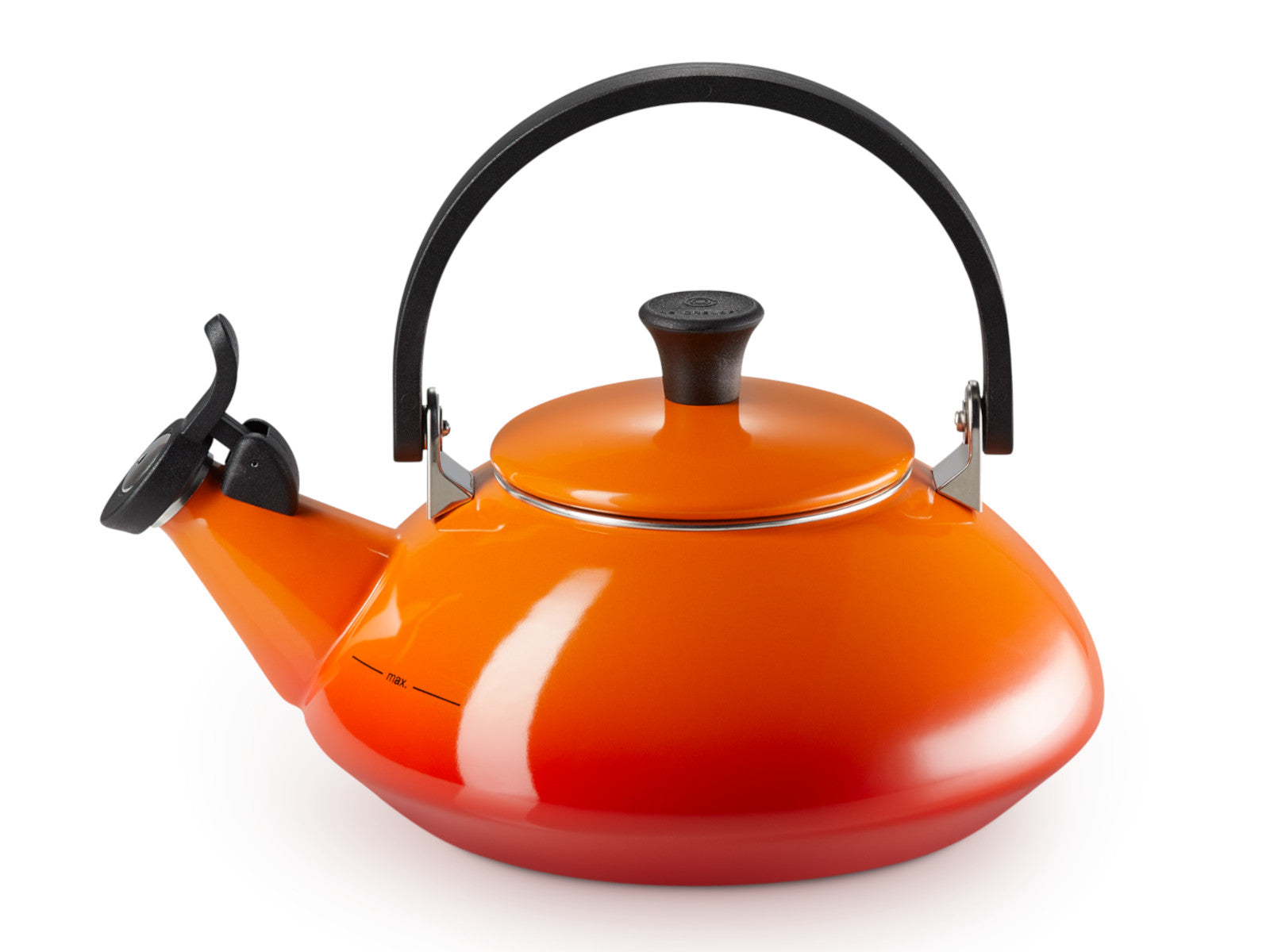 Le Creuset Wasserkessel Zen ofenrot 1,5l Freisteller 1