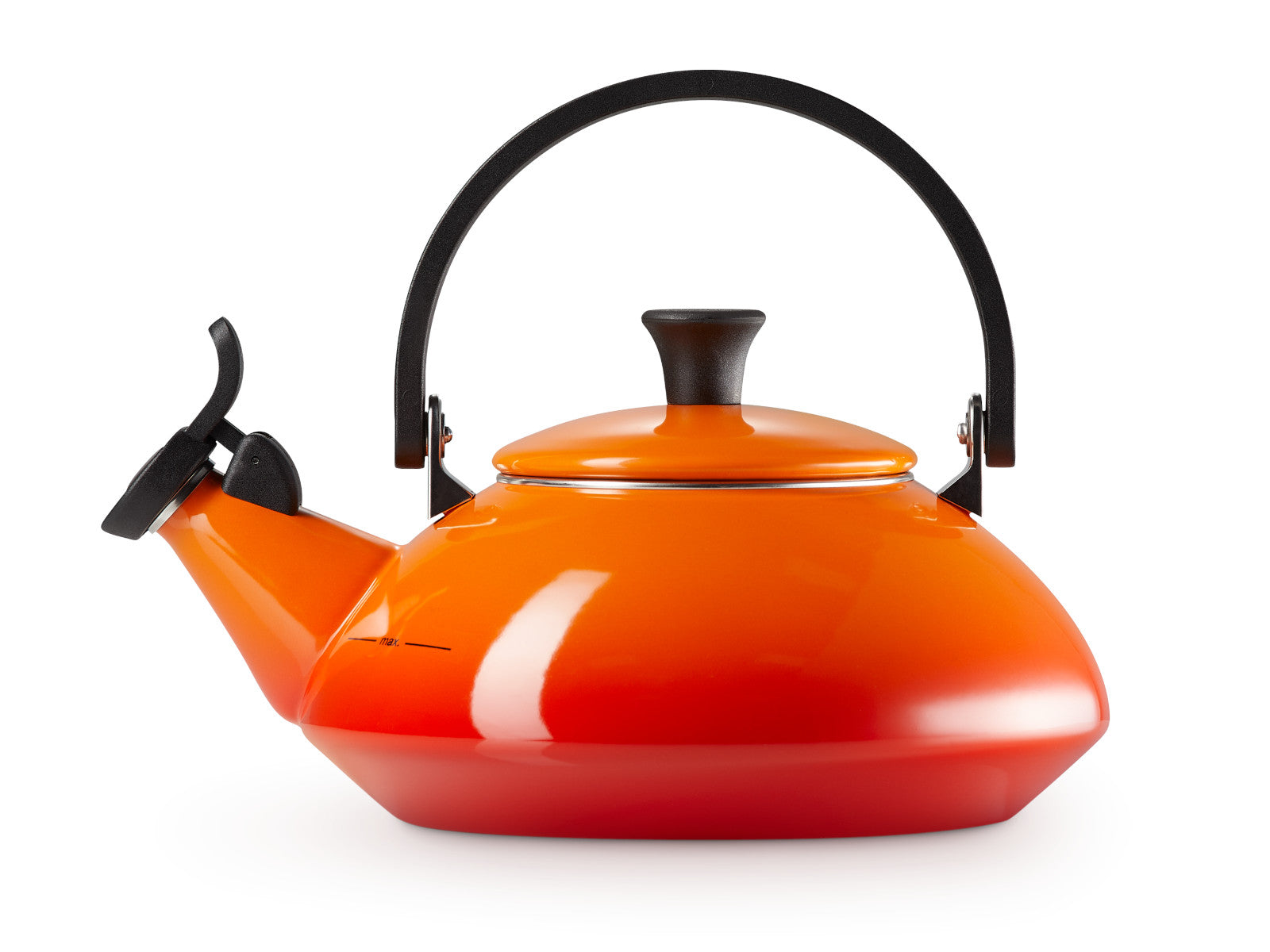 Le Creuset Wasserkessel Zen ofenrot 1,5l Freisteller 3