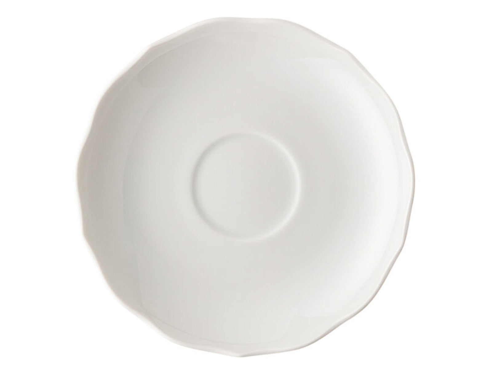 Hutschenreuther Maria Theresia Weiss Tee-Untertasse 14 cm Freisteller 2