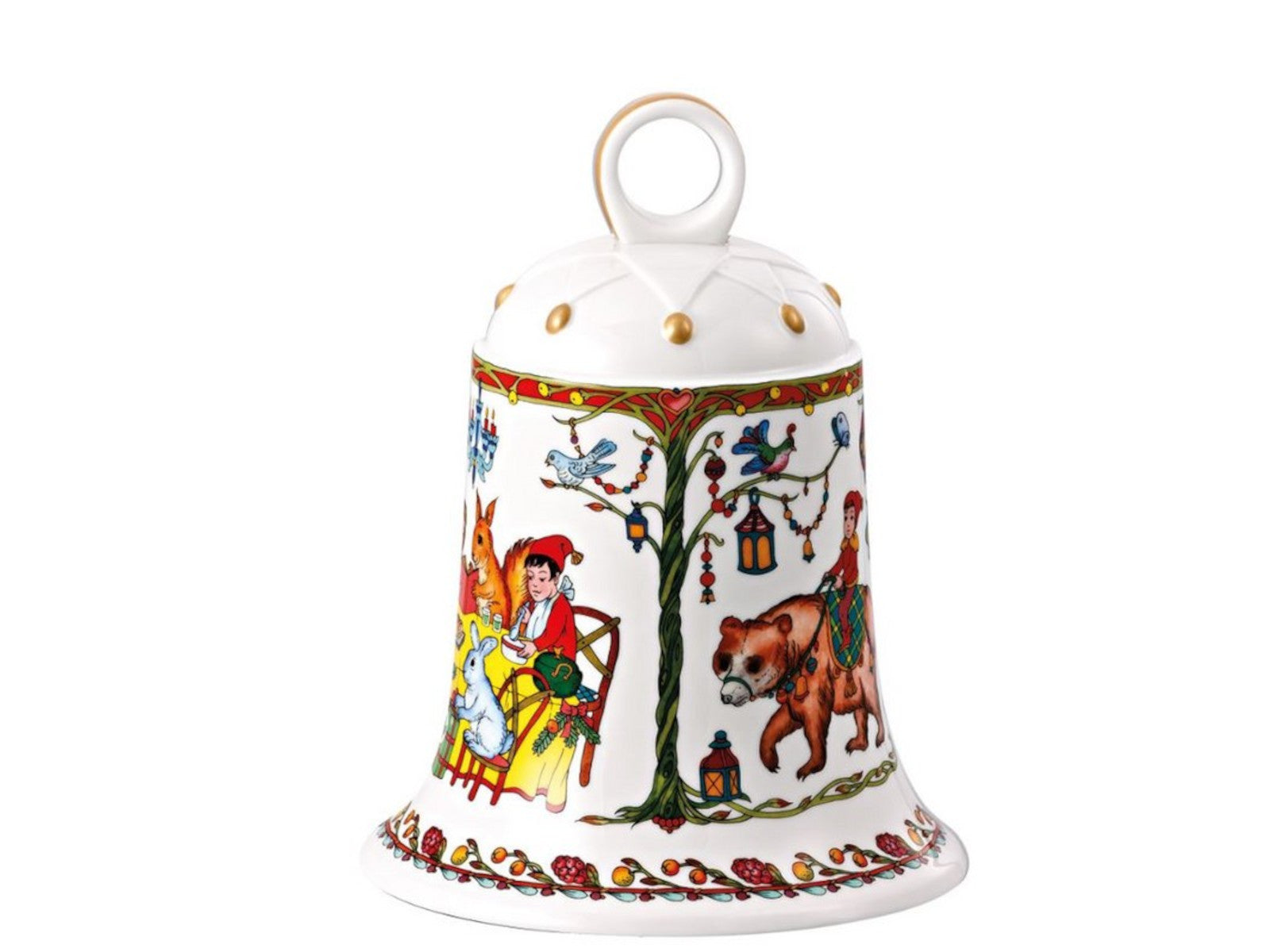 Hutschenreuther Jubiläums-Glocke Maxiglocke Ole Wi Freisteller