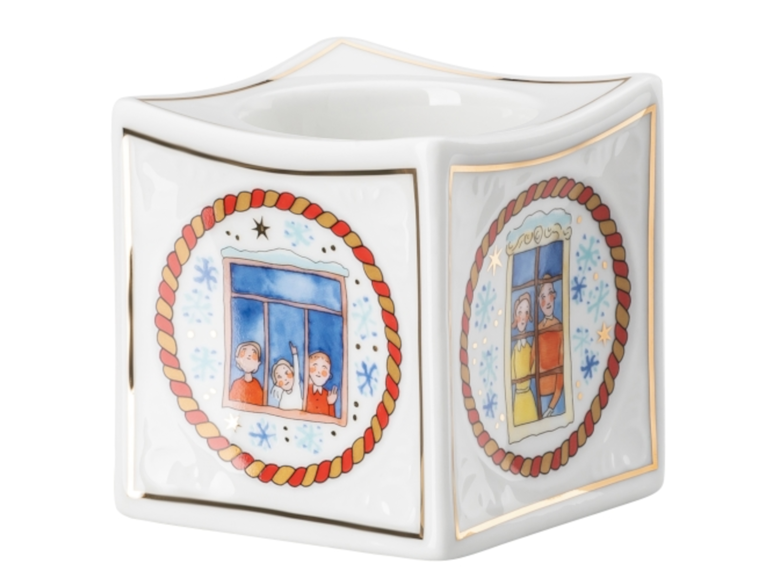 Hutschenreuther Sammelserie 2022 Porzellanlicht Weihnachtsabend Freisteller 3