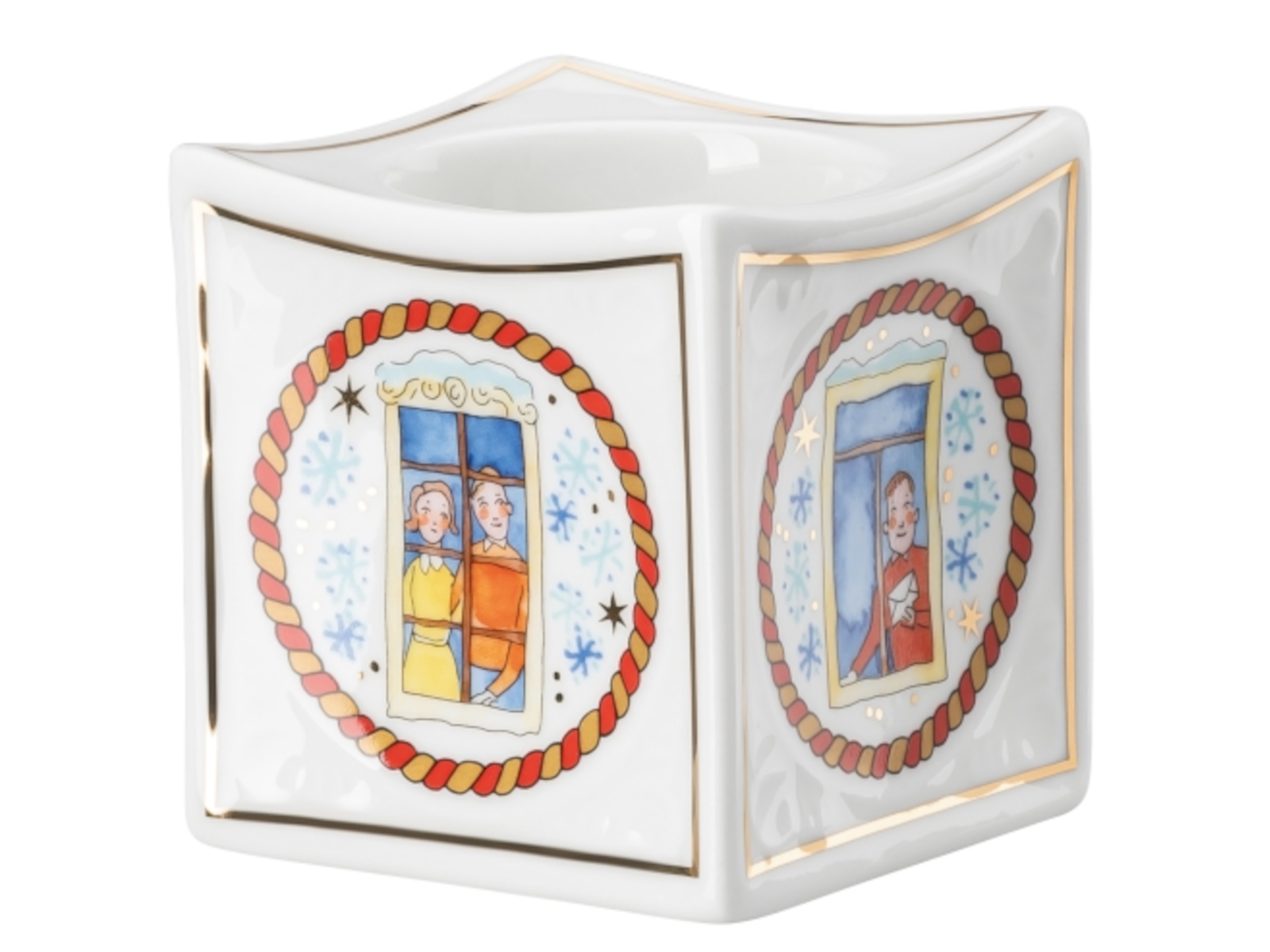 Hutschenreuther Sammelserie 2022 Porzellanlicht Weihnachtsabend Freisteller 4