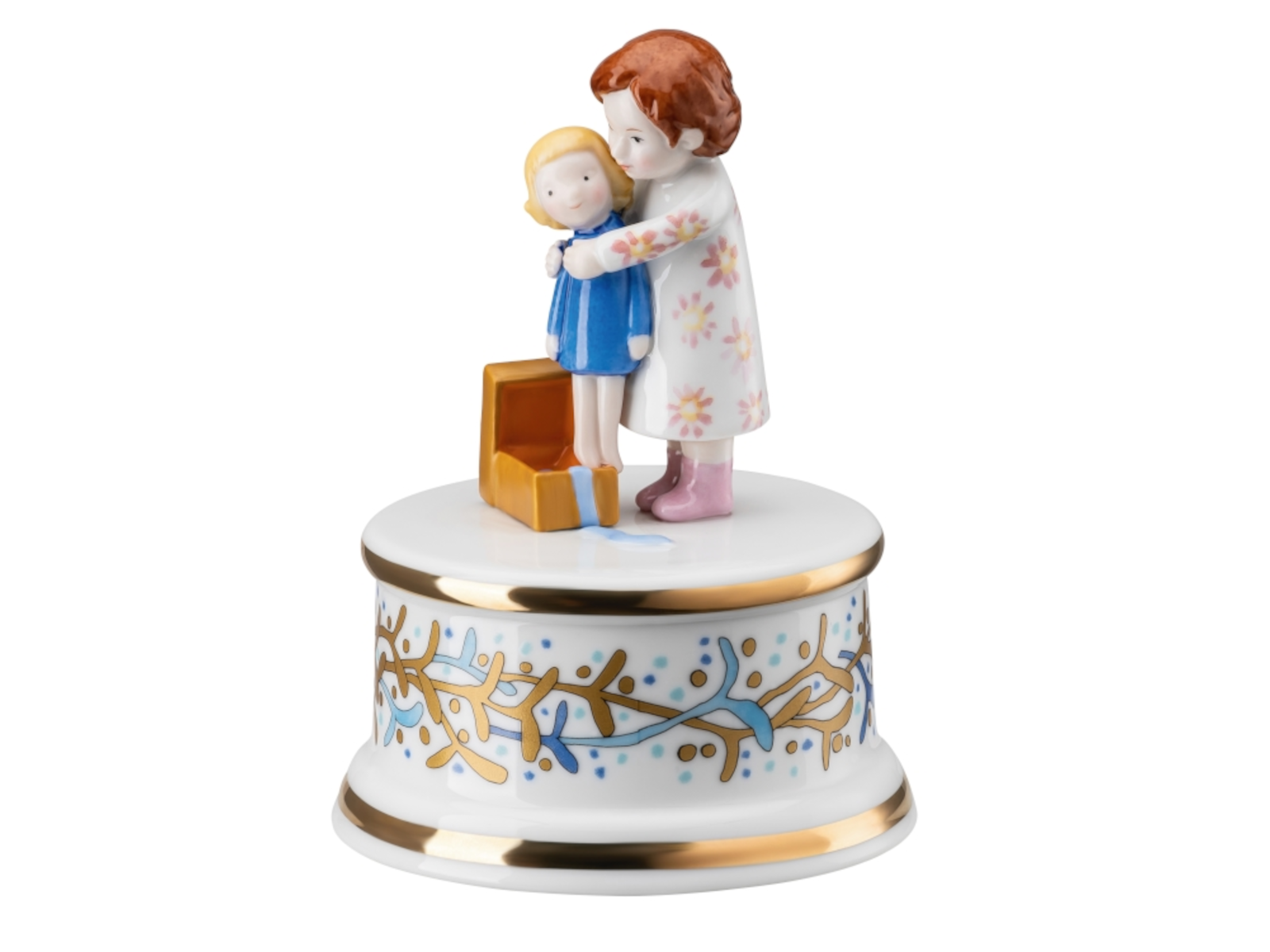 Hutschenreuther Sammelserie 2022 Spieluhr klein Weihnachtsabend Freisteller 4