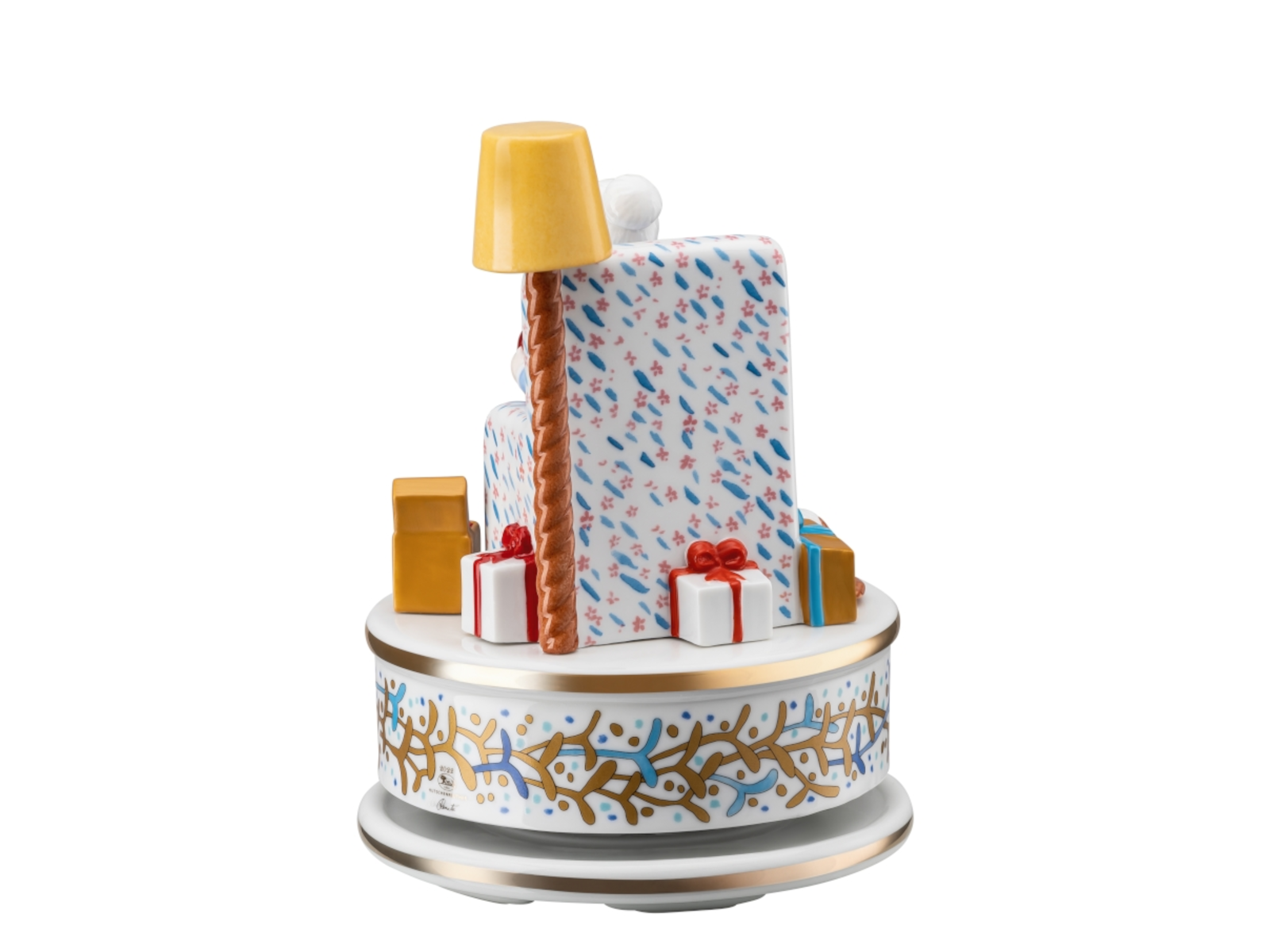 Hutschenreuther Sammelserie 2022 Spieluhr Weihnachten limitiert Freisteller 3