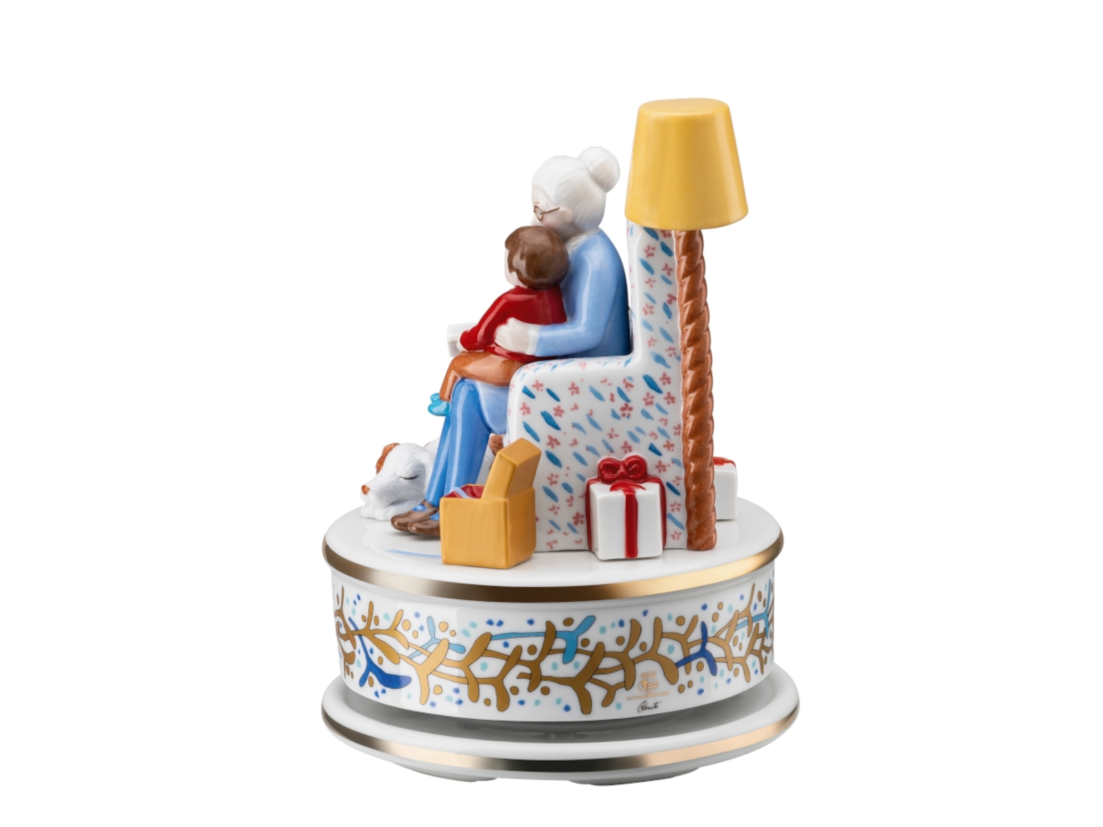 Hutschenreuther Sammelserie 2022 Spieluhr Weihnachten limitiert Freisteller 4