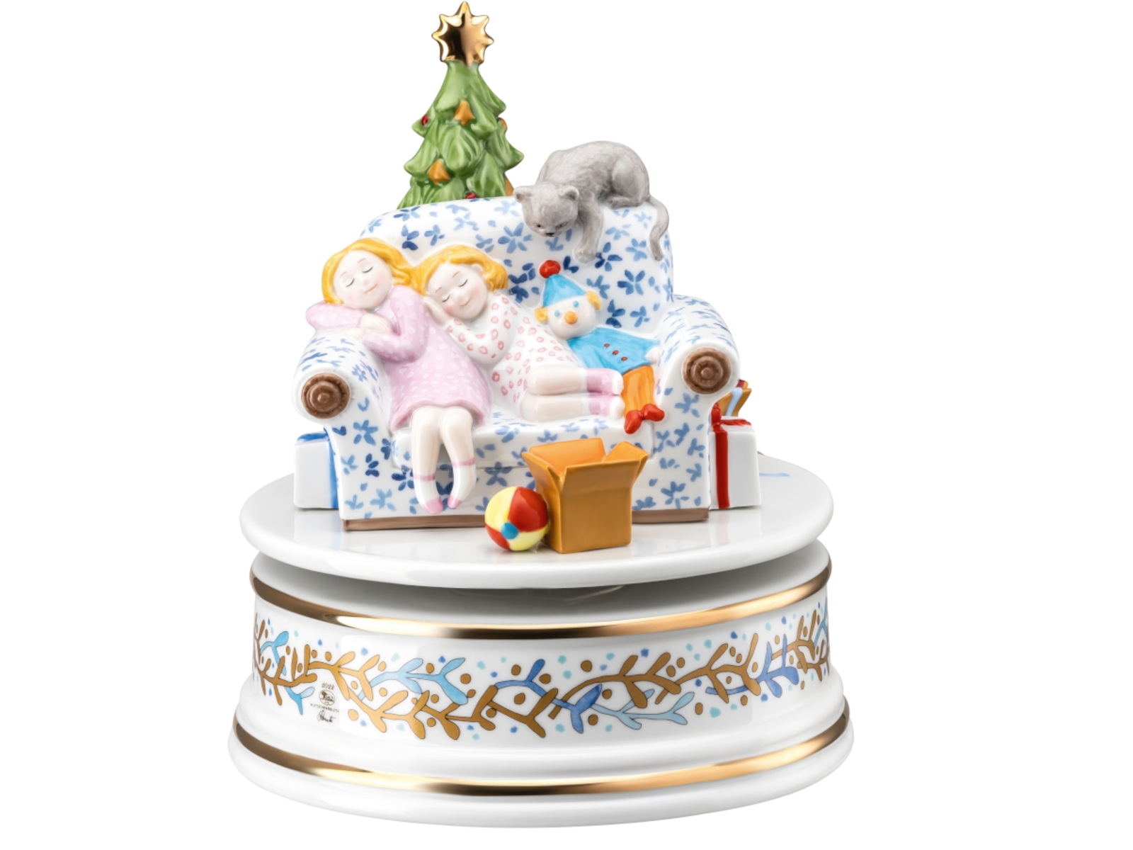 Hutschenreuther Sammelserie 2022 Spieluhr gross Weihnachtsabend Freisteller 1