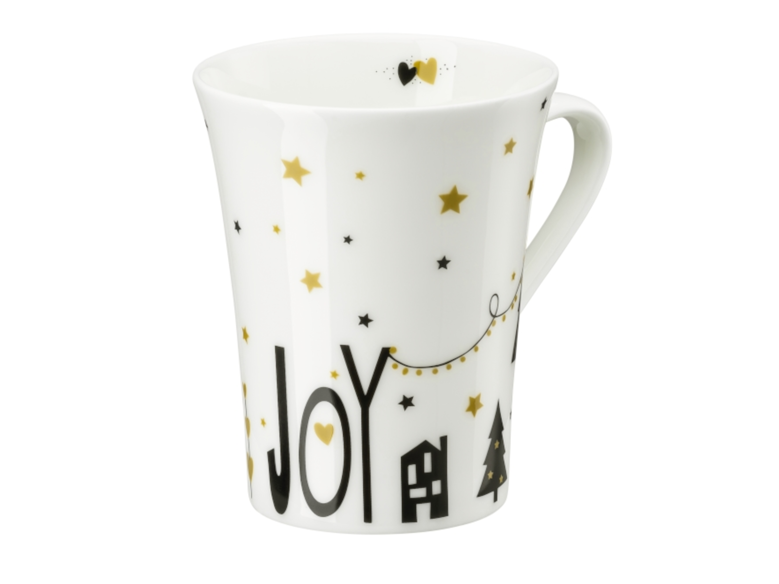Hutschenreuther My Christmas Mug - Joy Becher mit Henkel 0,4 l Freisteller 2