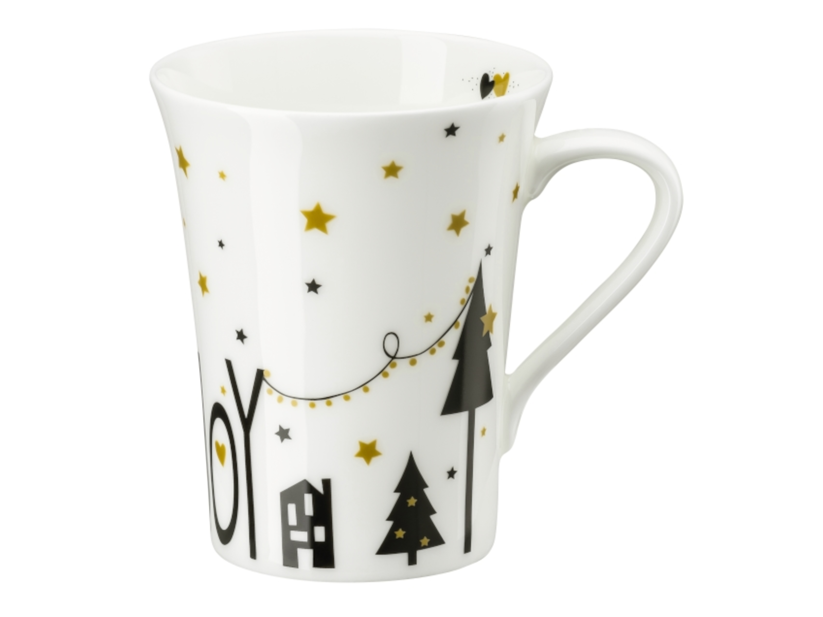 Hutschenreuther My Christmas Mug - Joy Becher mit Henkel 0,4 l Freisteller 1