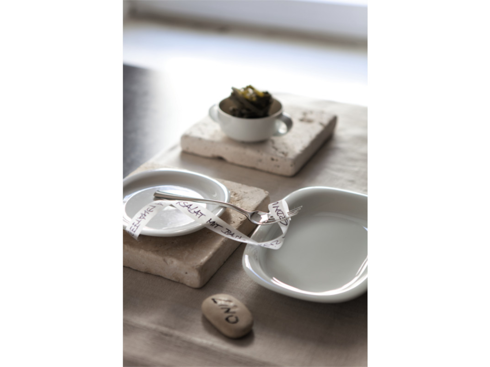 Rosenthal Suomi Weiss Saucieren-/Aroma-/Suppen-Untertasse Lifestyle