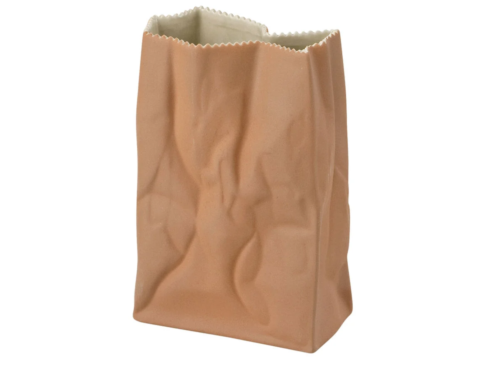 Rosenthal Tütenvase braun 18 cm Freisteller