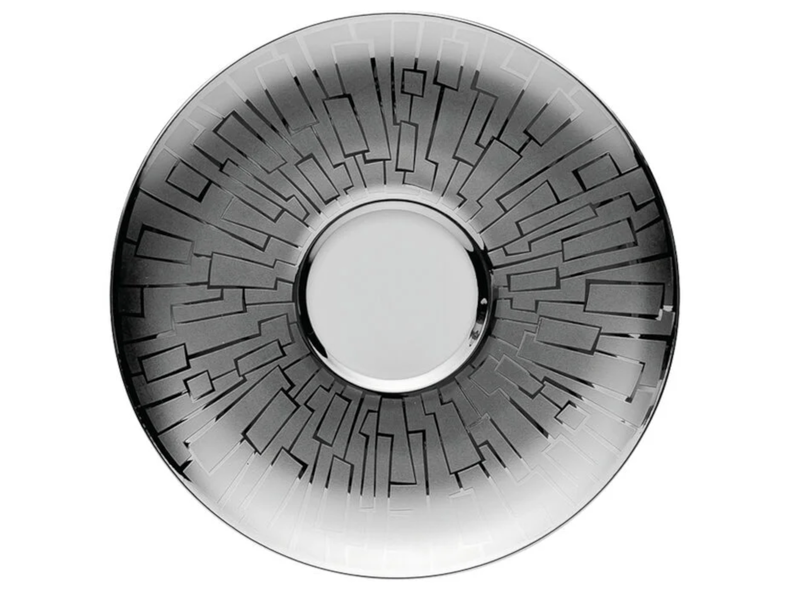 Rosenthal TAC Gropius Skin Platin Tee-Untertasse 16 cm Freisteller 1