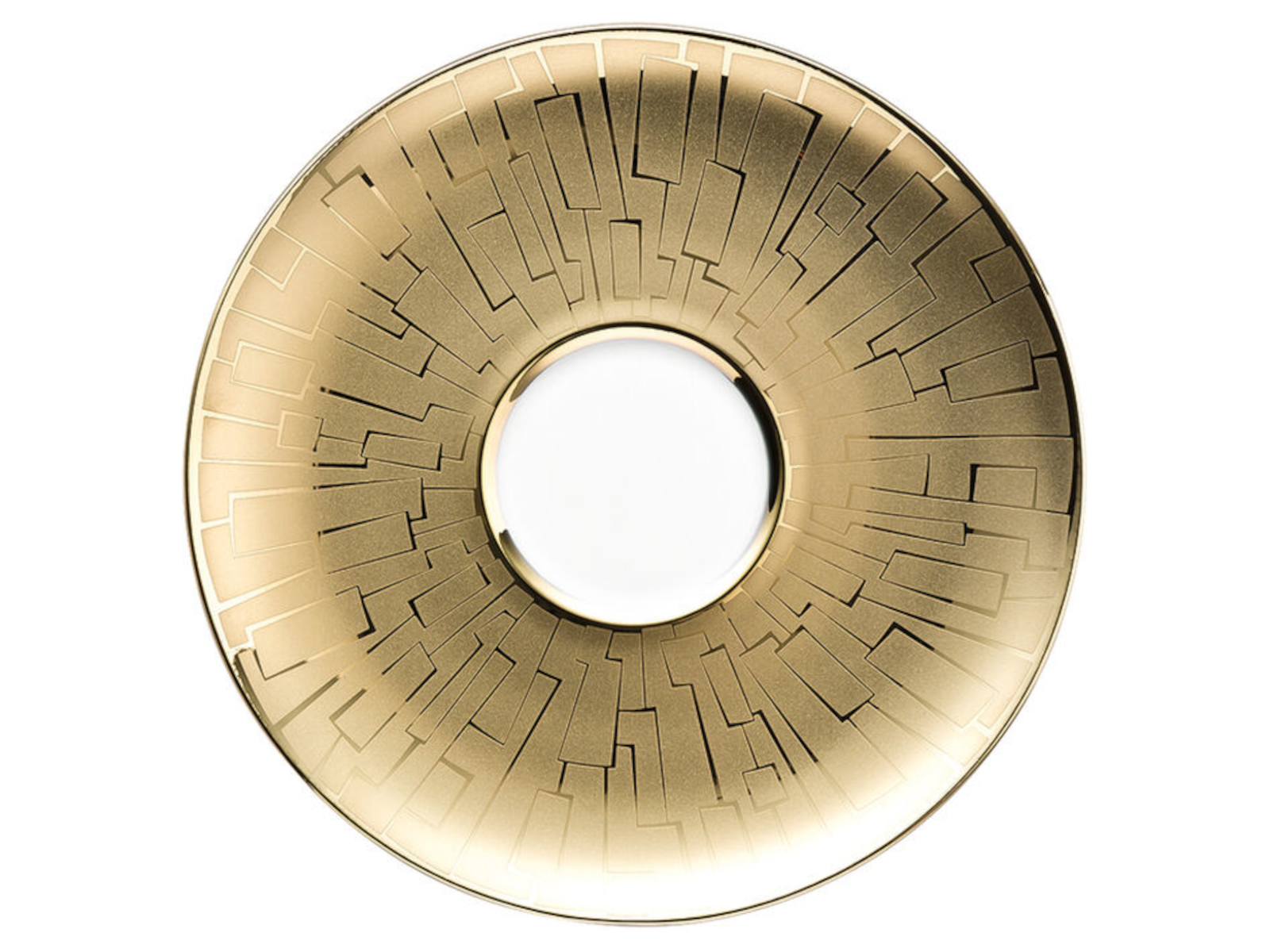 Rosenthal TAC Gropius Skin Gold Kombi-/Tee-Untertasse 16 cm Freisteller