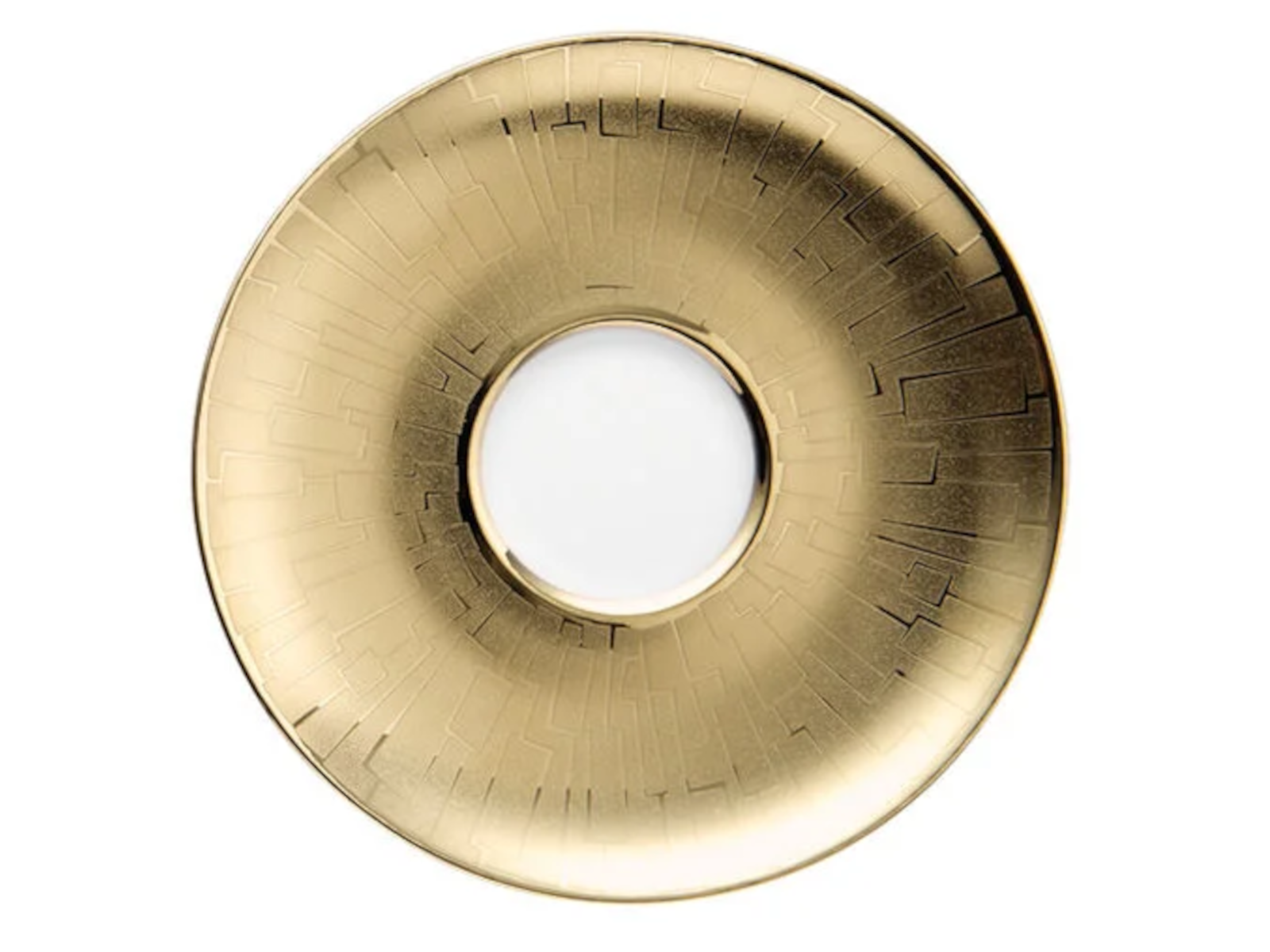 Rosenthal TAC Gropius Skin Gold Espresso-Untertasse 11,5 cm Freisteller