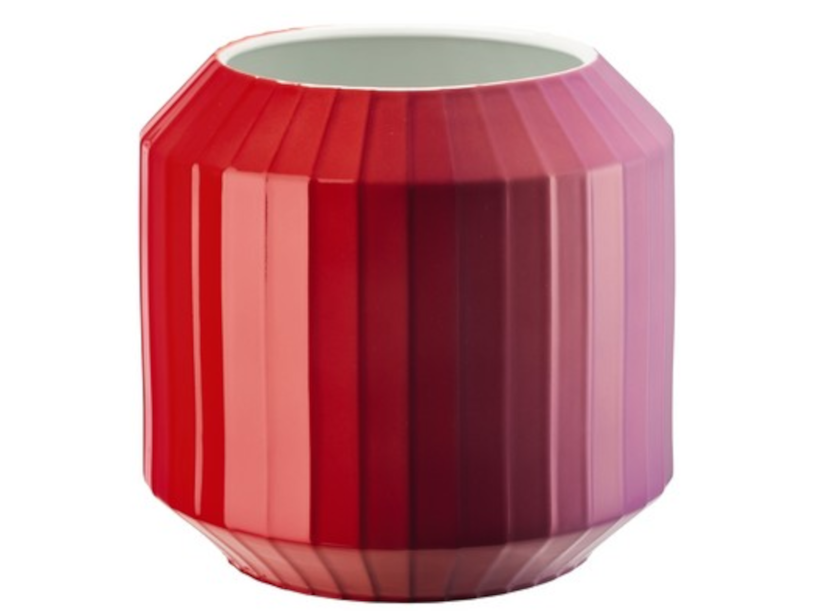 Rosenthal Hot Spots Flashy Red Vase 22 cm Freisteller