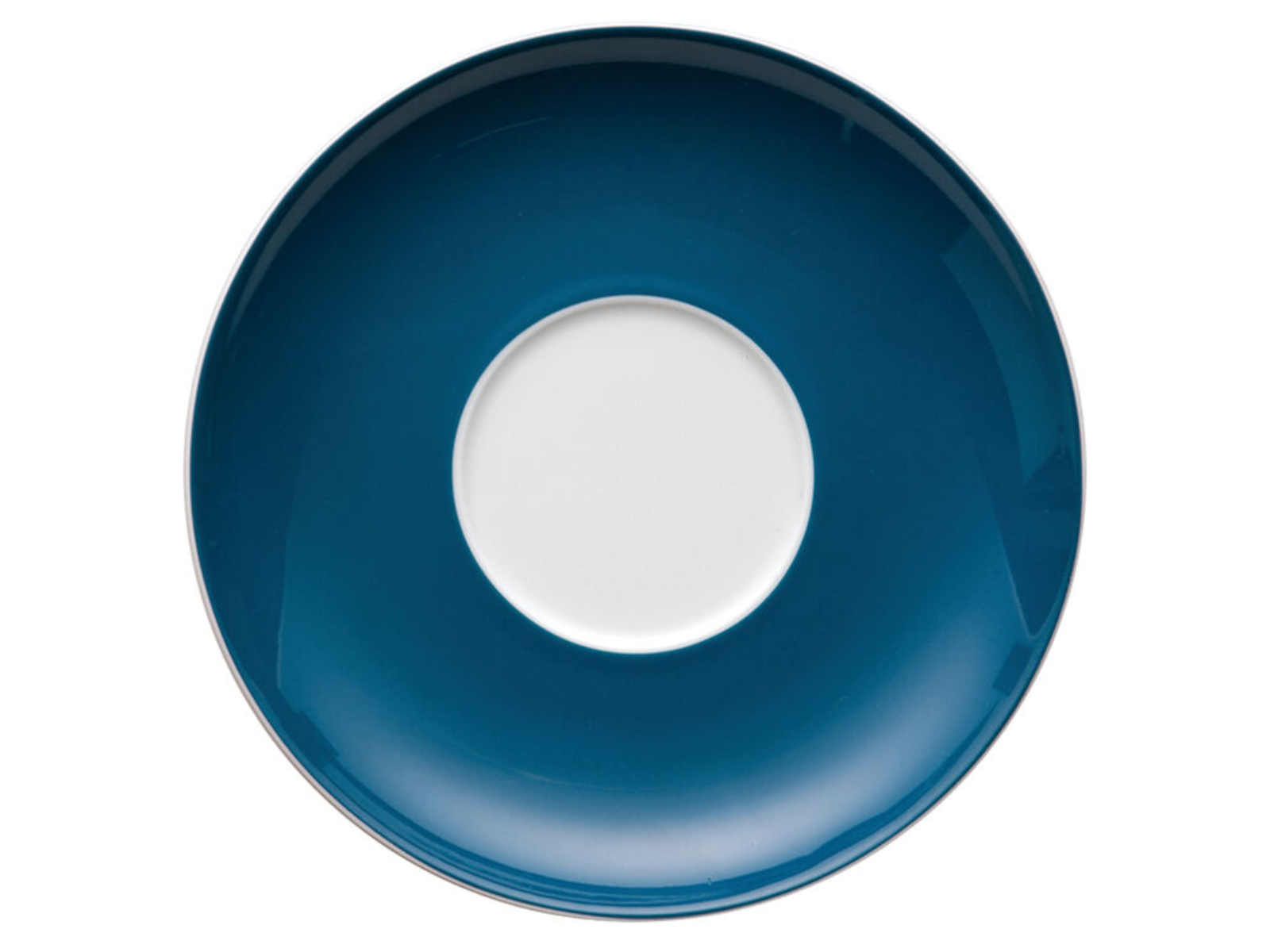 Thomas Sunny Day Petrol Cappuccino-Untertasse 16,5 cm Freisteller