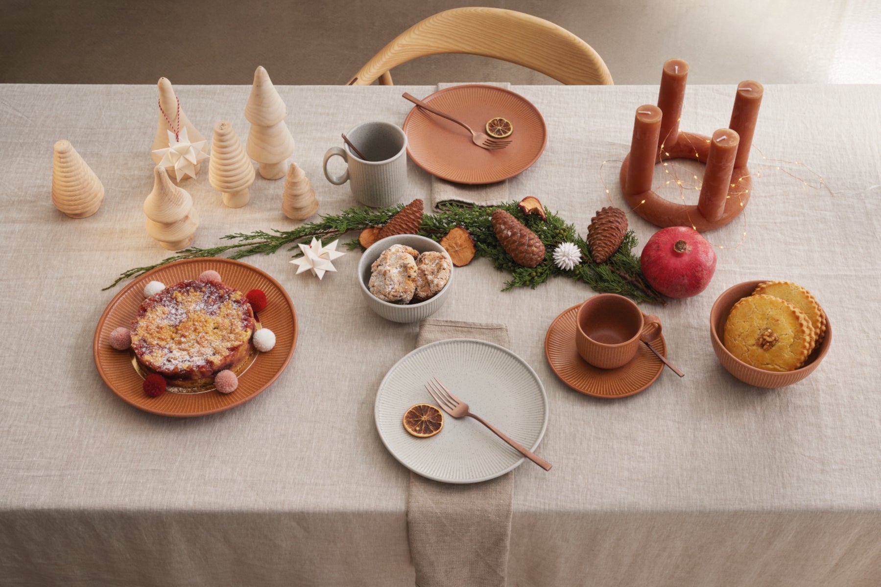 Thomas Clay Rust Frühstücksteller 22 cm Lifestyle 3