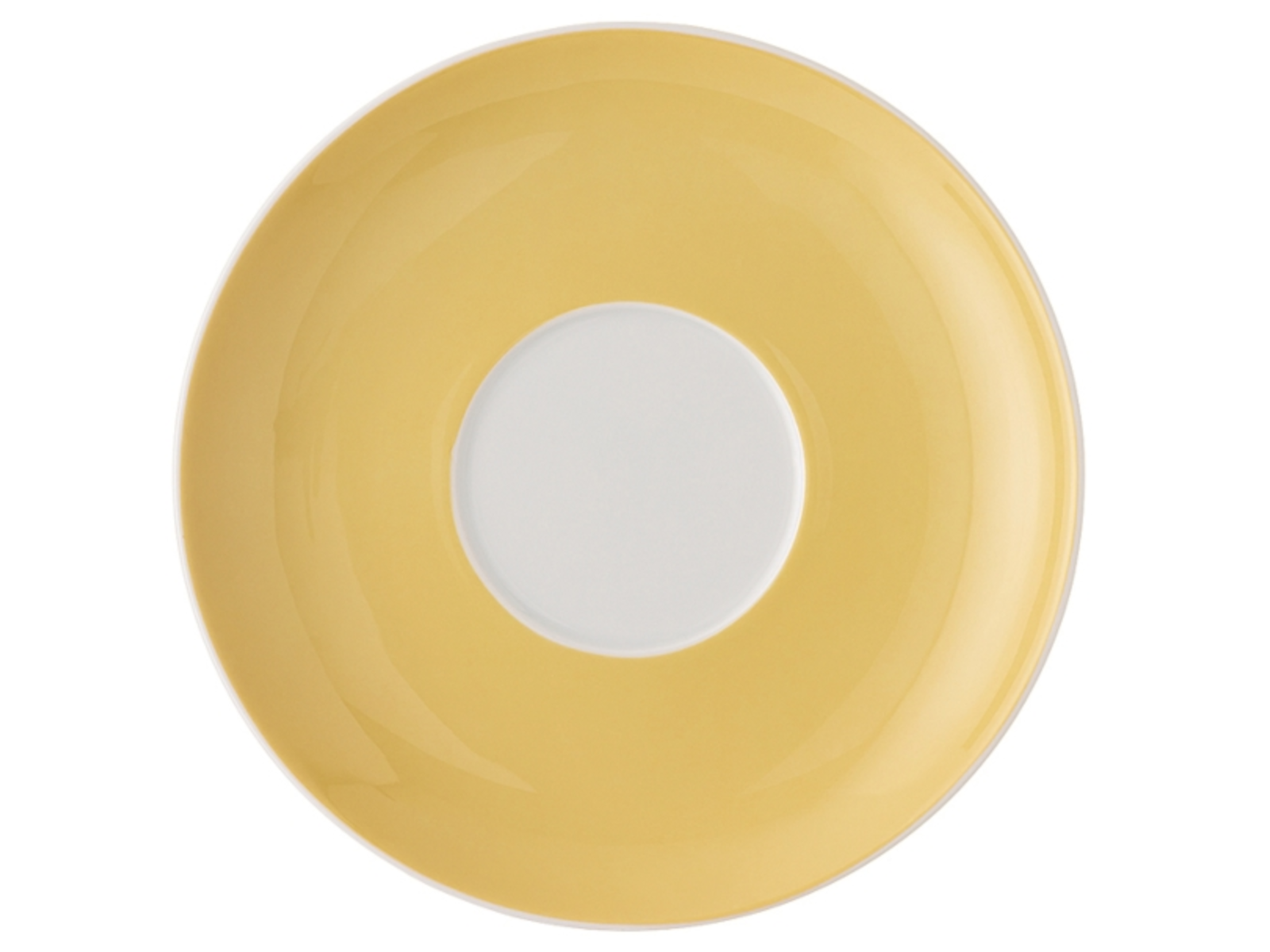 Thomas Sunny Day Soft Yellow Cappuccino Untertasse 16,5cm Freisteller 1