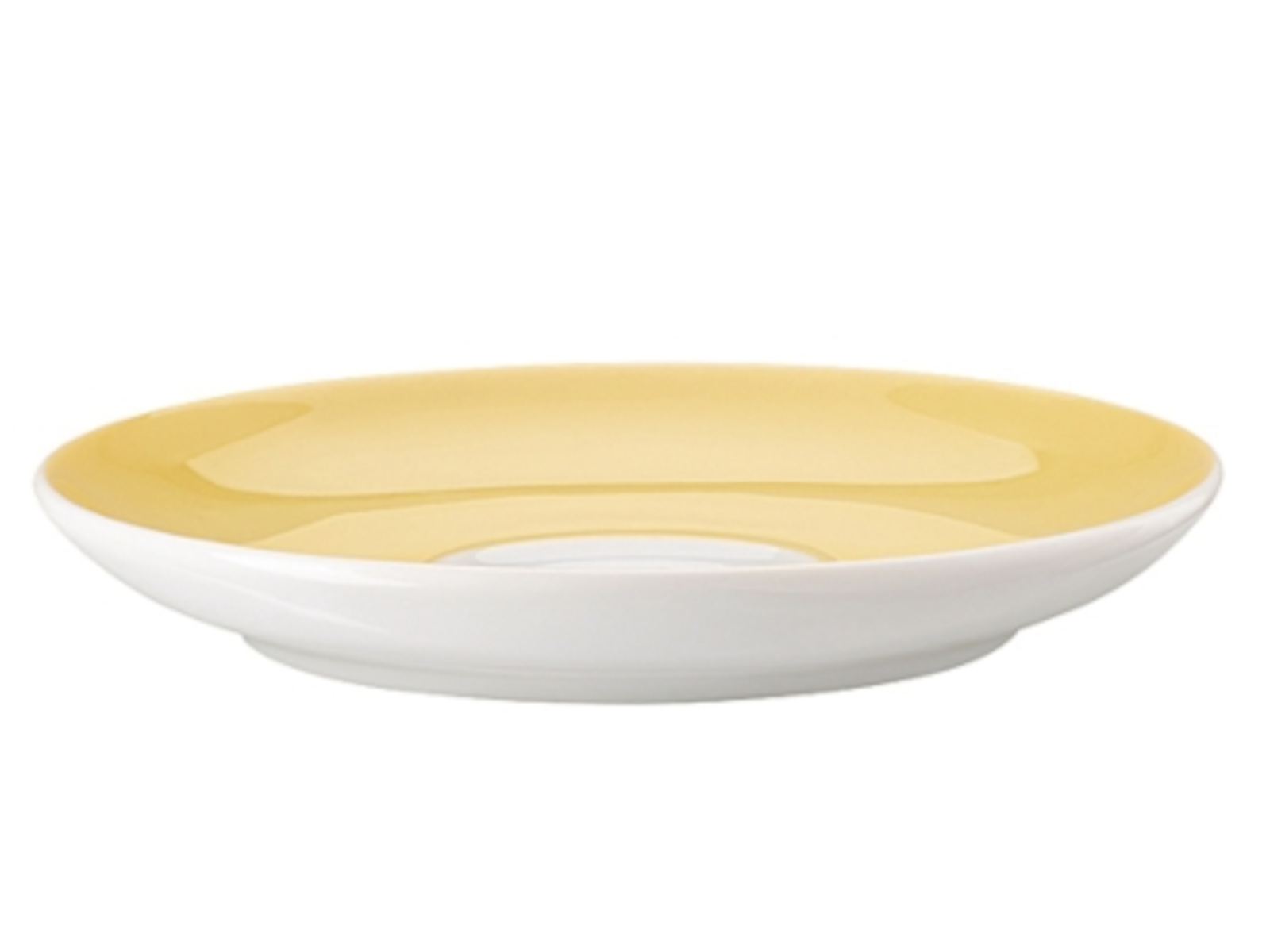 Thomas Sunny Day Soft Yellow Espr/Mokka-Untertasse 12 cm Freisteller 2
