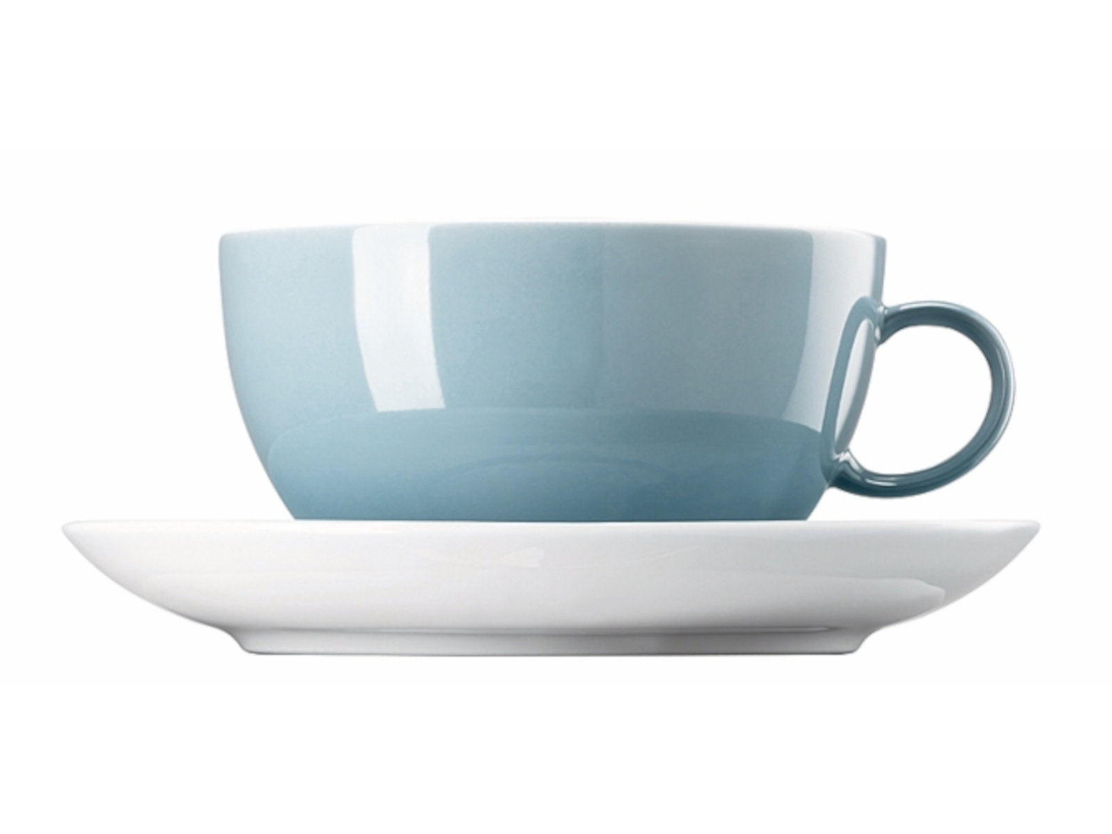 Thomas Sunny Day Soft Blue Cappuccinotasse 2tlg Freisteller 1