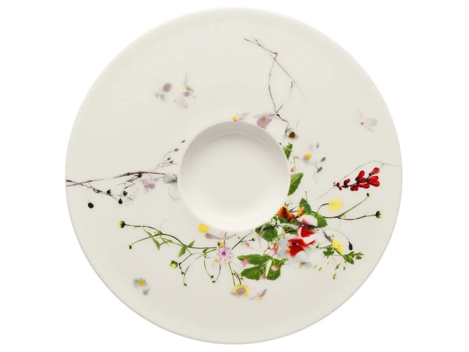 Rosenthal Brillance Fleurs Sauvages Tee-/Cappucinountertasse Freisteller 1