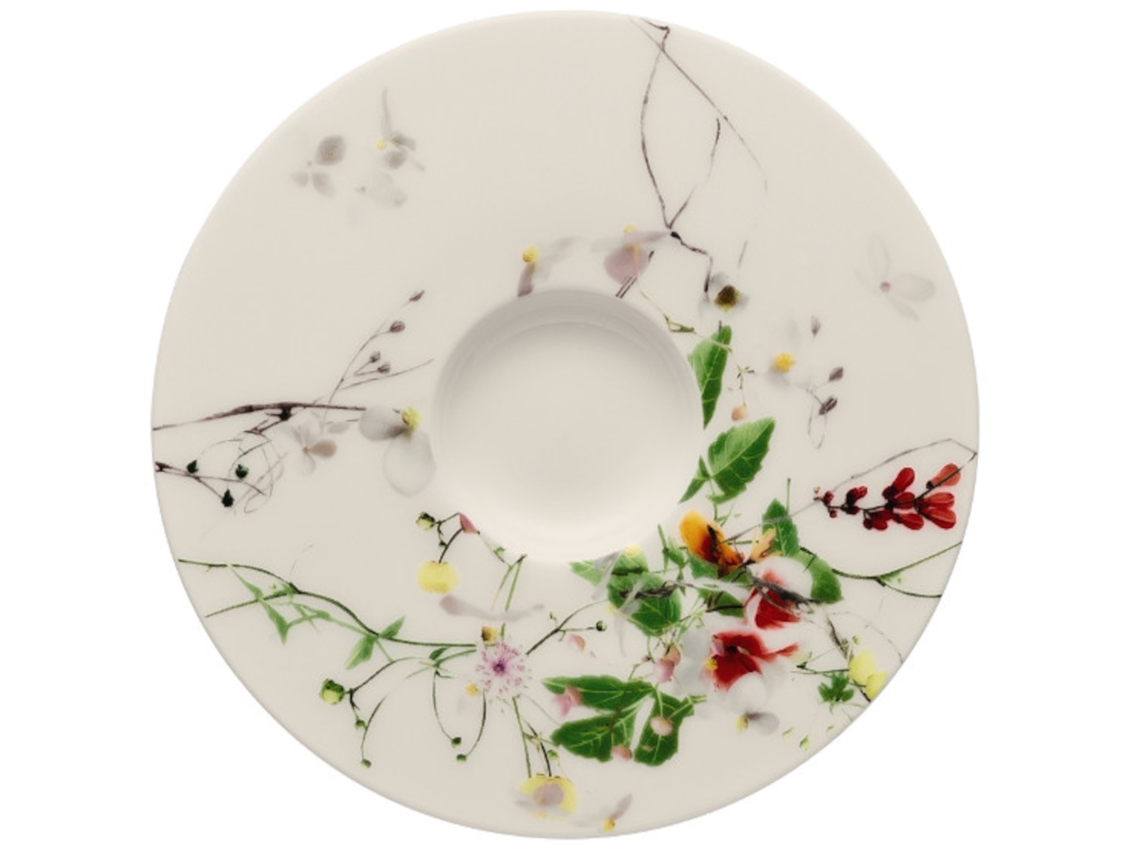 Rosenthal Brillance Fleurs Sauvages Espresso-Untertasse Freisteller