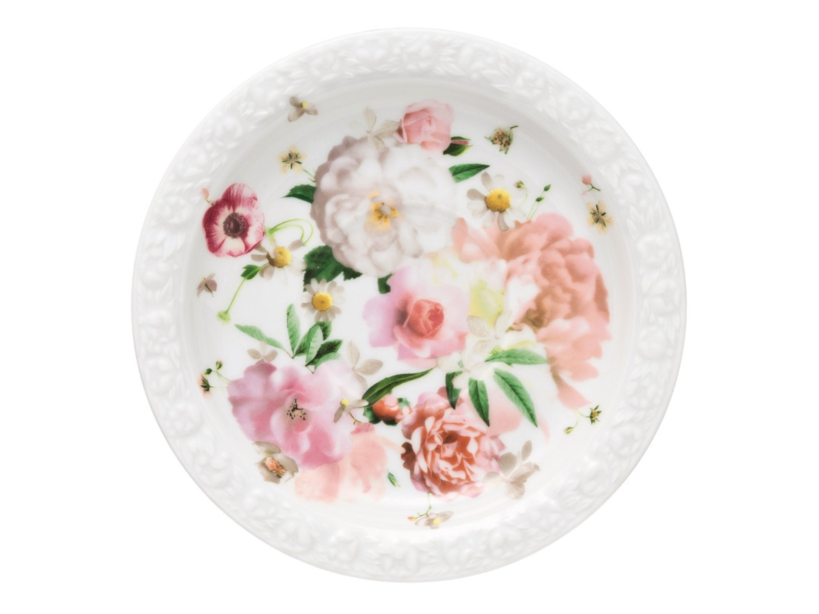 Rosenthal Maria Pink Rose Kaffee-Untertasse 14 cm Freisteller