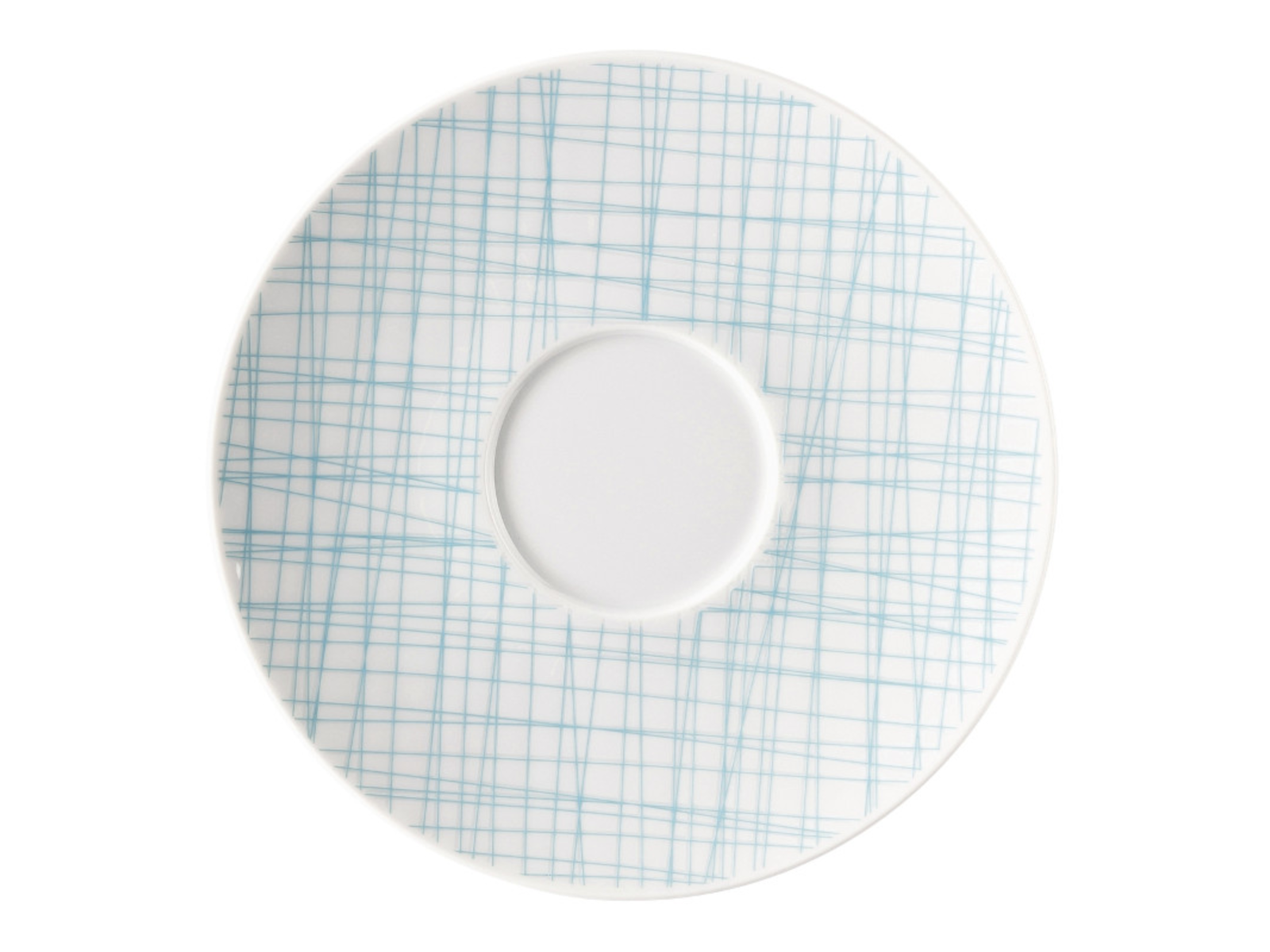 Rosenthal Mesh Line Aqua Suppen-Untertasse 18 cm Freisteller