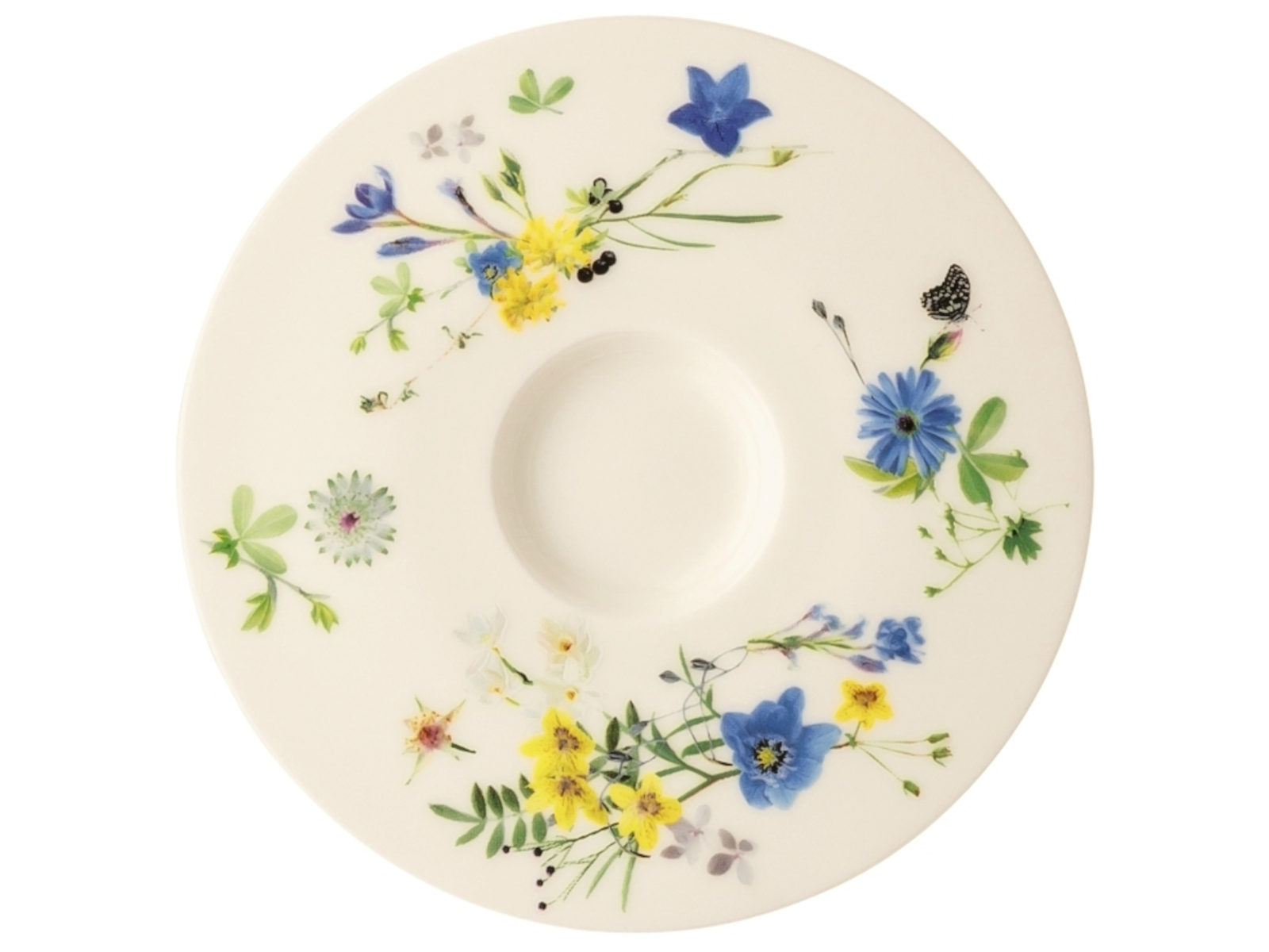 Rosenthal Brillance Fleurs des Alpes Espresso-Untertasse12cm Freisteller