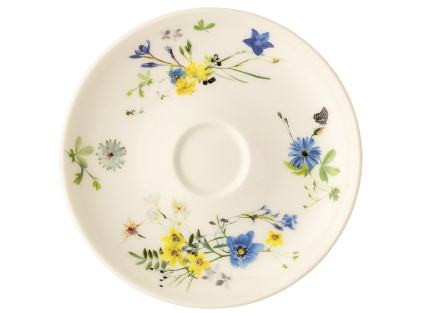 Rosenthal Brillance Fleurs des Alpes Espresso-Untere m. Coup Freisteller