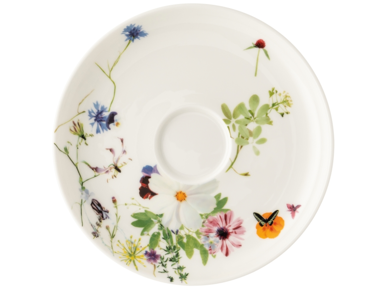 Rosenthal Brillance Grand Air Kaffee-Untertasse Coup 14 cm Freisteller