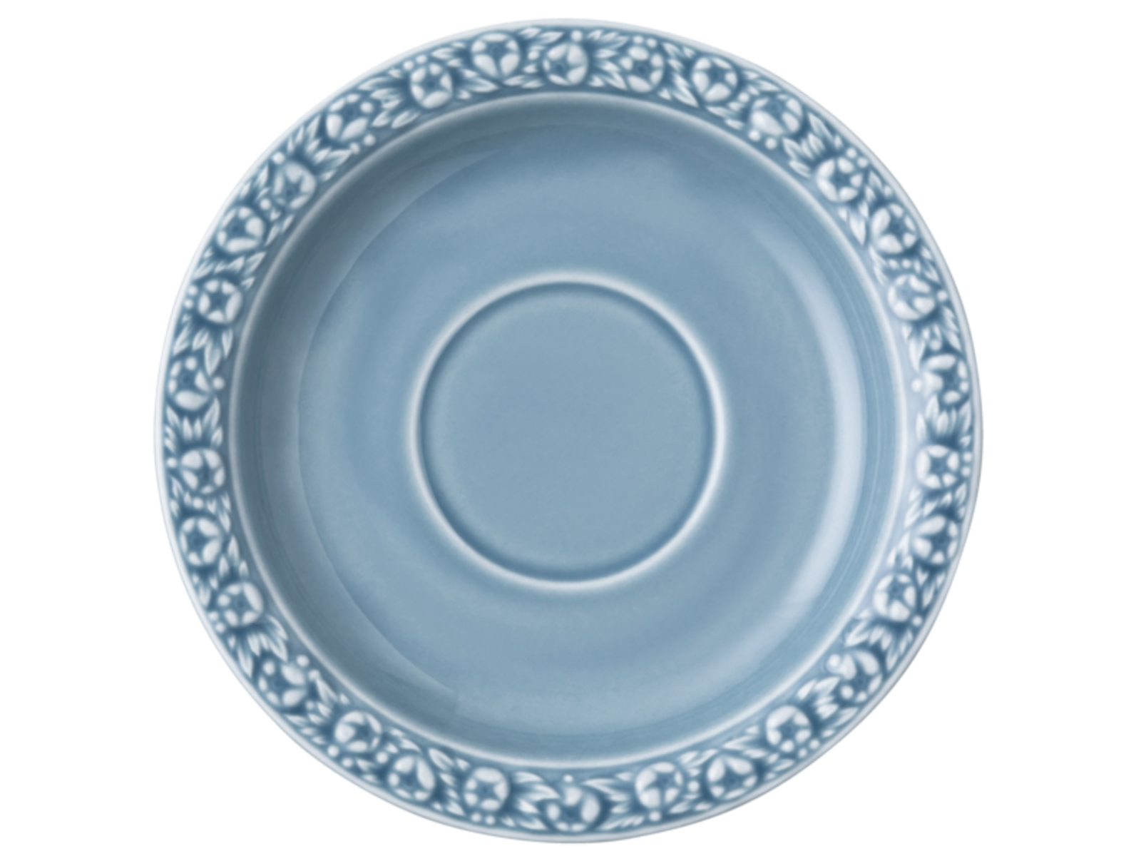 Rosenthal Maria Dream Blue Espresso/Mokka-Untertasse 12 cm Freisteller