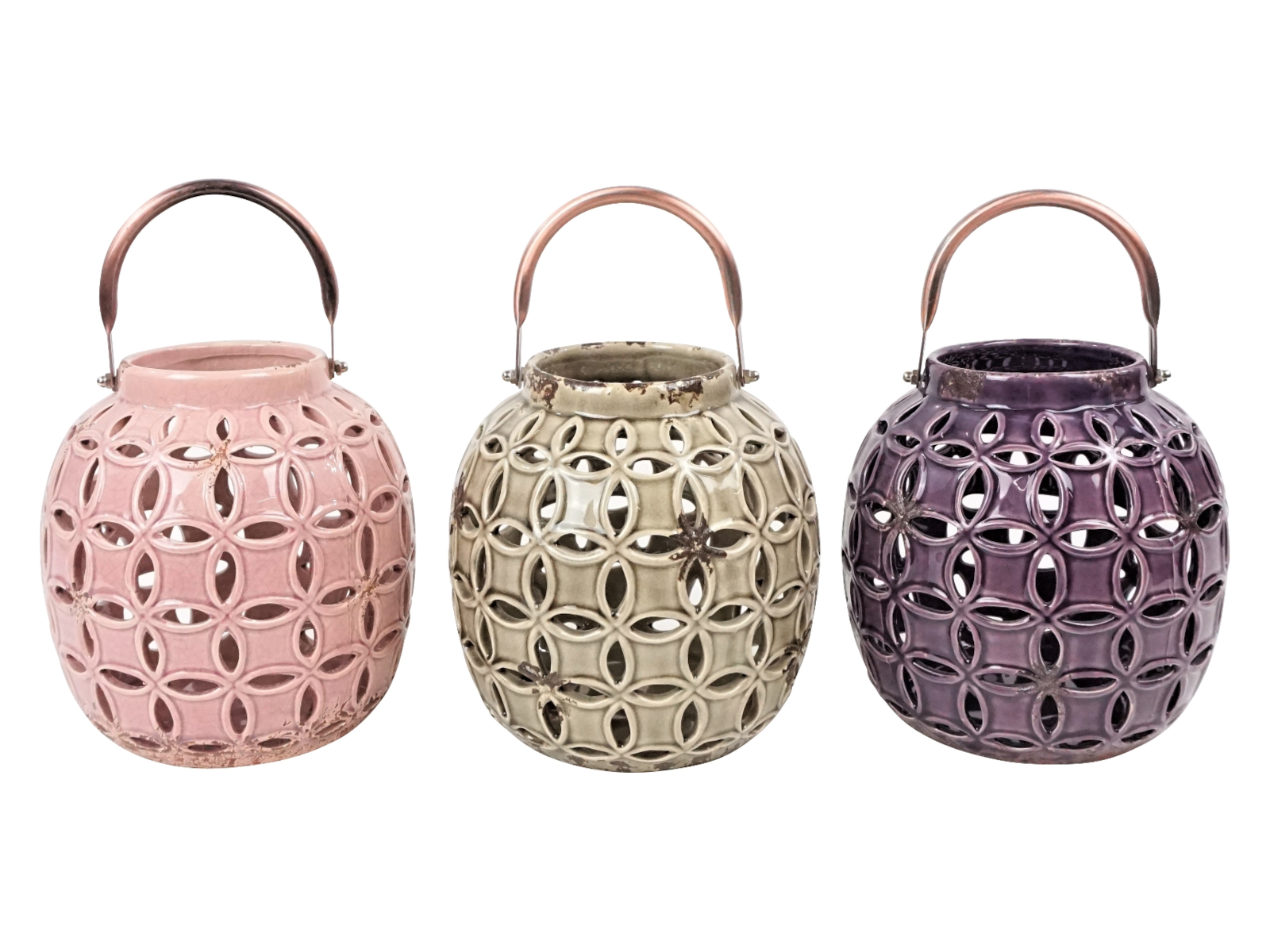 Hoff-Interieur Laotse Windlicht sortiert 12 x 18 cm ( 1 Stück ) Freisteller