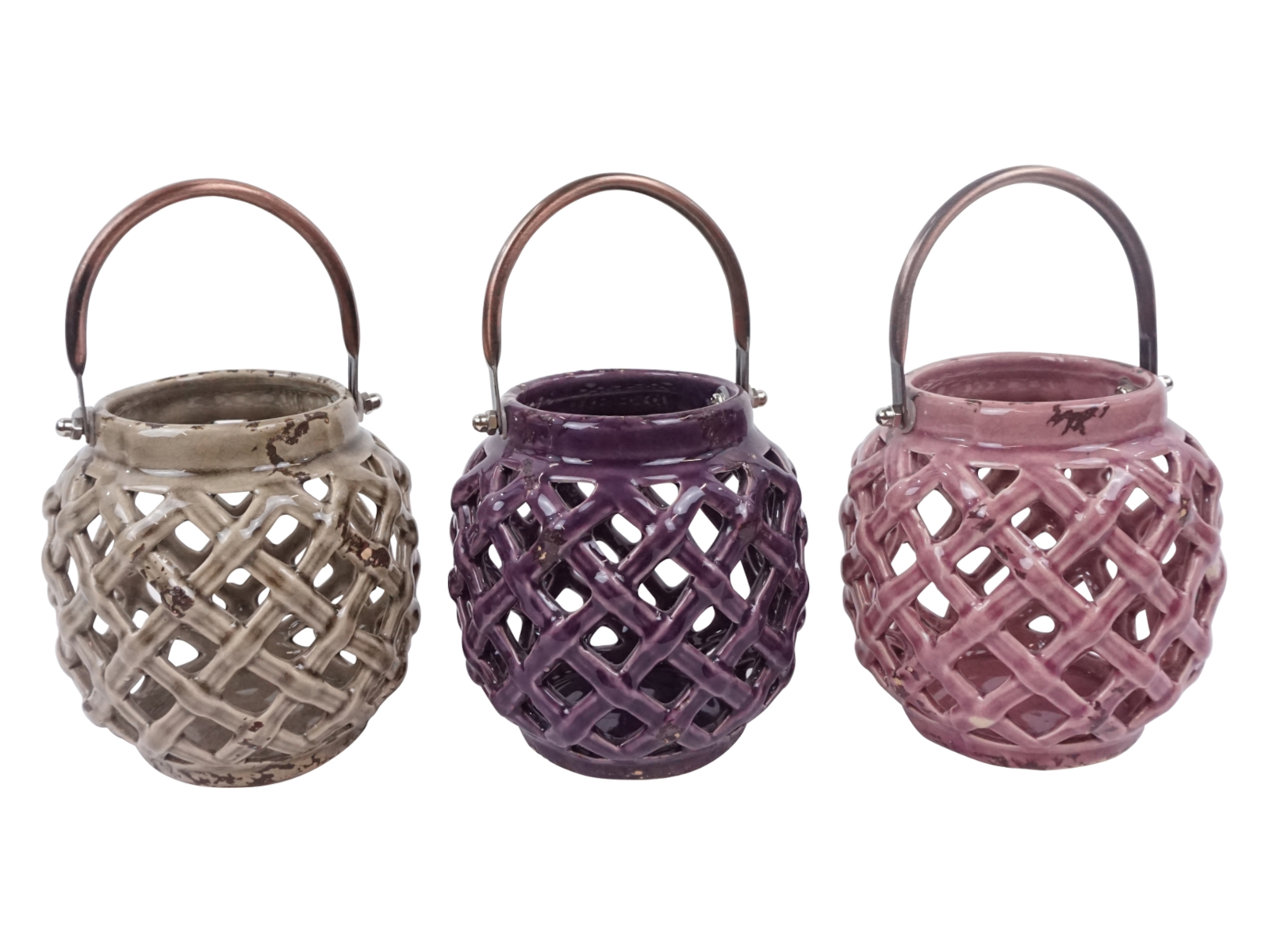 Hoff-Interieur Laotse Windlicht sortiert 7,5 x 12 cm ( 1 Stück ) Freisteller