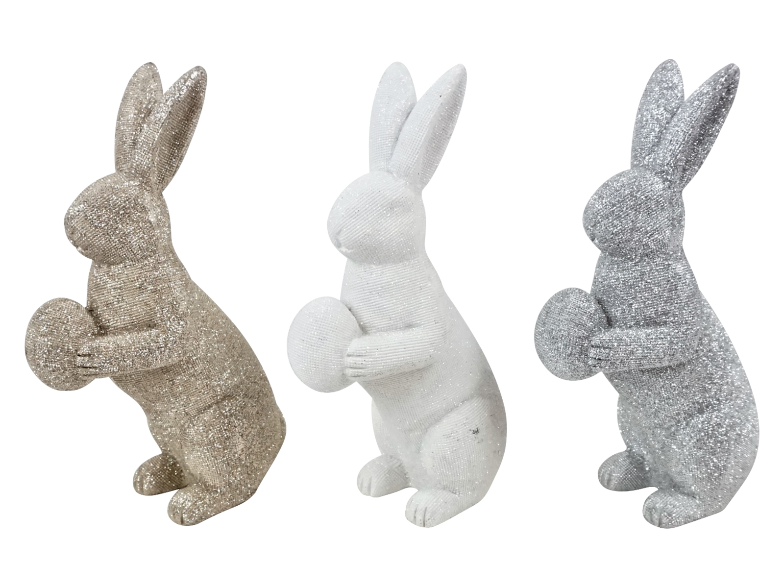 Hoff-Interieur Hasentrio sortiert 18 cm  ( 1 Stück ) Freisteller