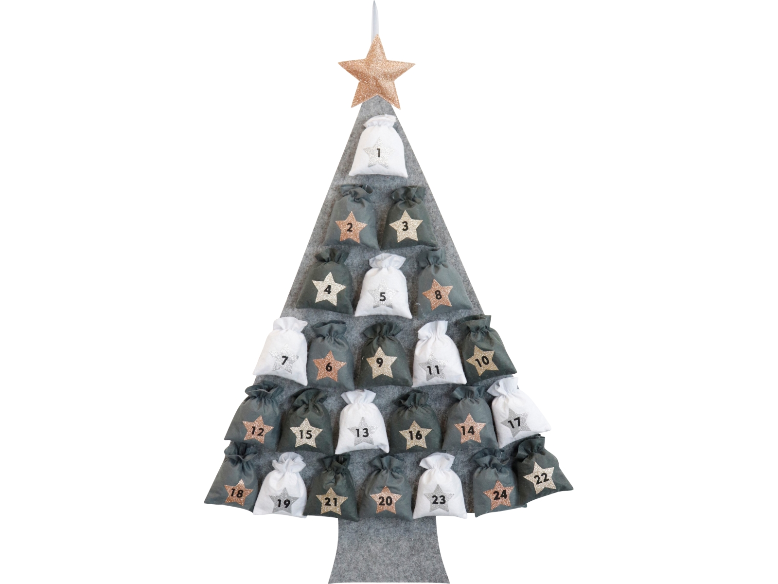 Hoff-Interieur Adventskalender Baum 75 x 105 cm Freisteller